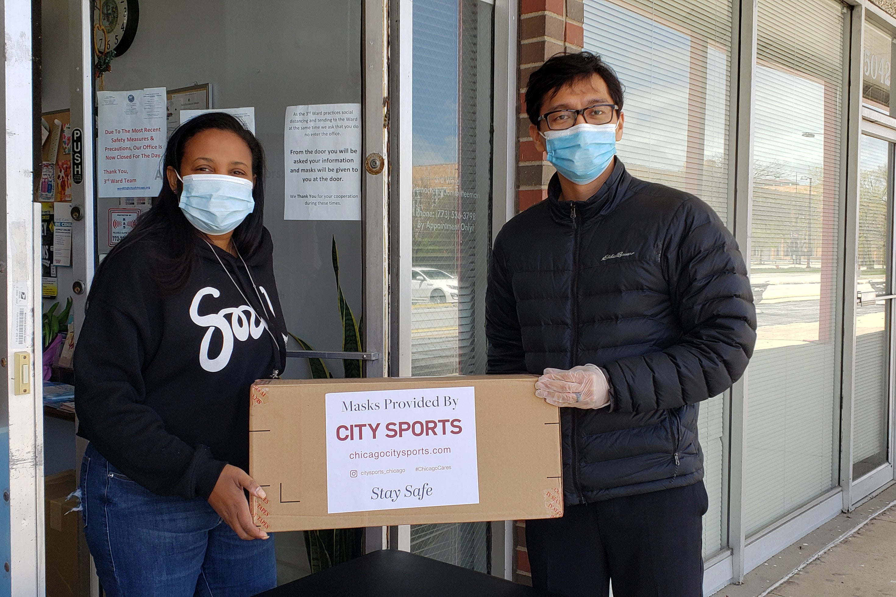 ~20,000 Masks Donated to Chicagoland Communities | May 2020