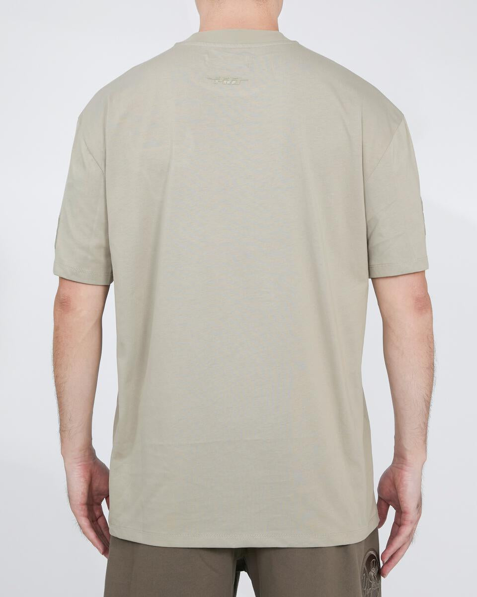 Men's Pro Standard Chicago Bulls Logo Shirt Taupe