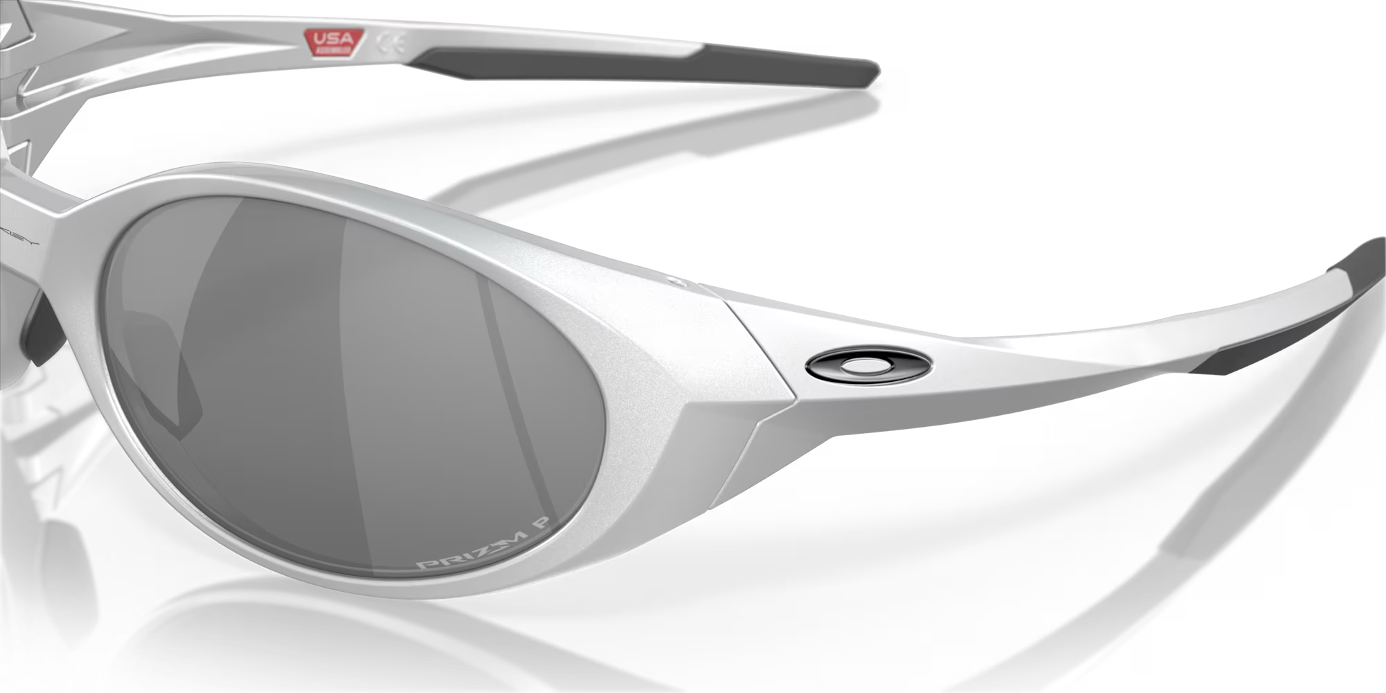 Oakley Eye Jacket Redux Sunglasses Silver Frame