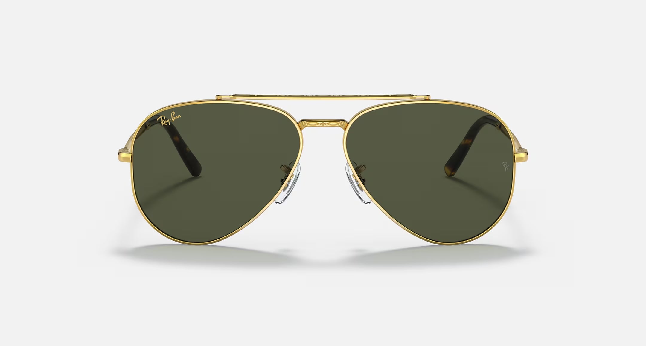 Ray-Ban New Aviator Sunglasses Polished Gold