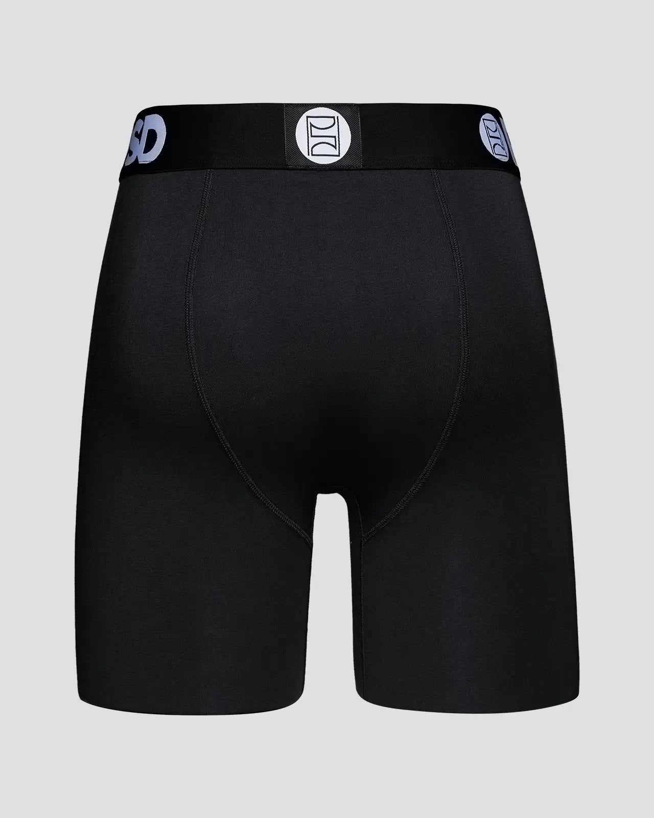 Men's PSD Modal Solid Boxer Briefs Black
