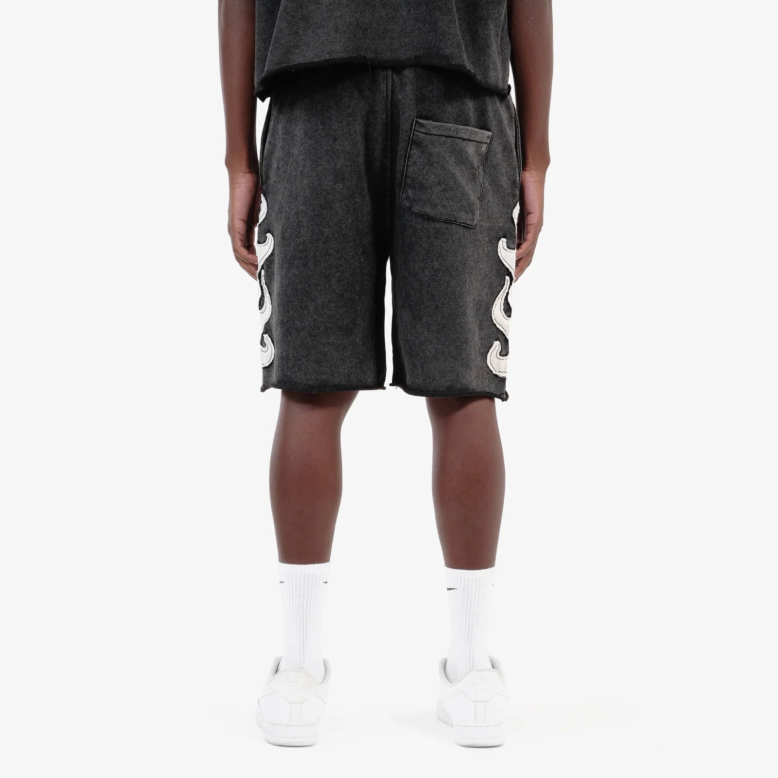 Men's Copper Rivet Saints Shorts Black