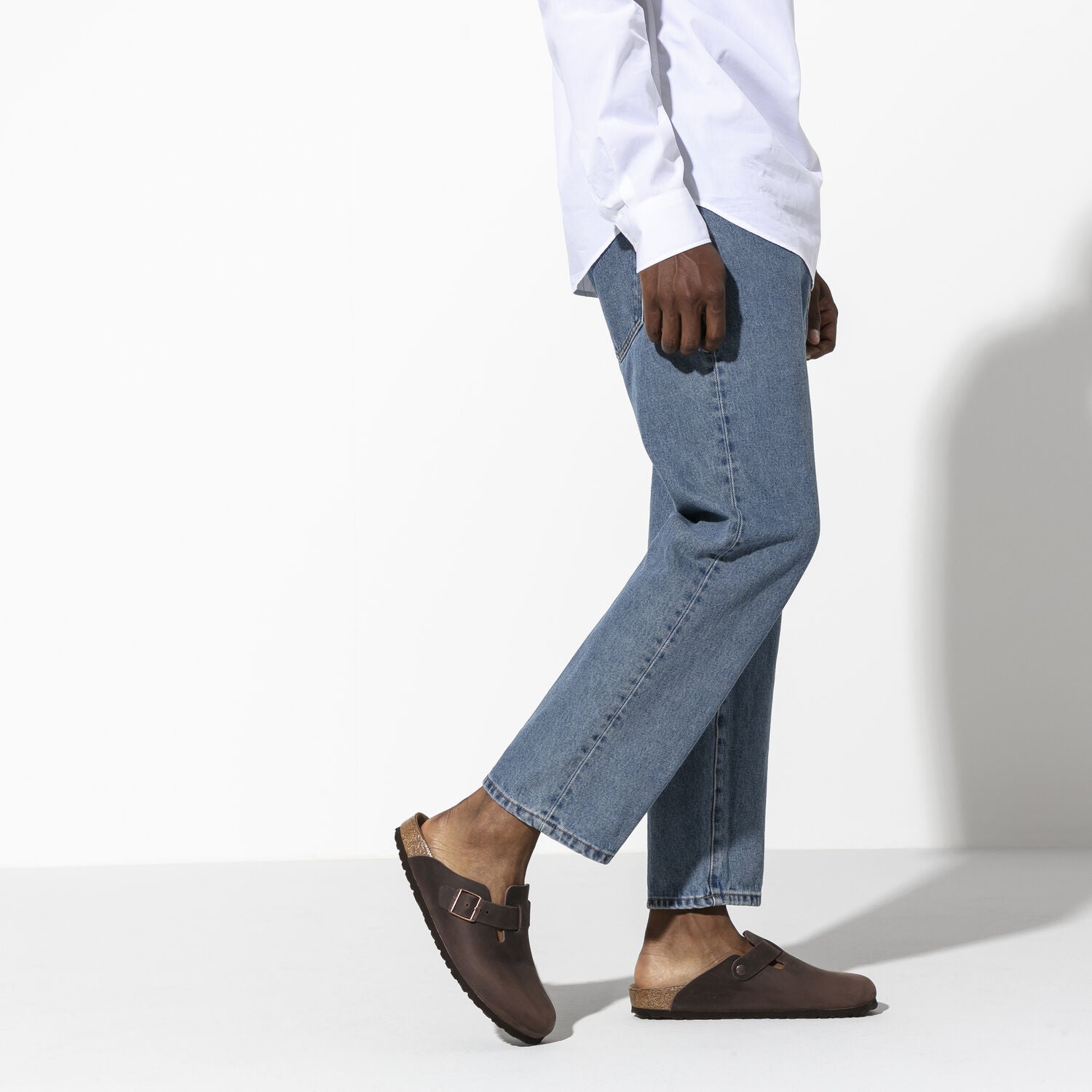 Men's BIRKENSTOCK Boston Oiled Leather Habana