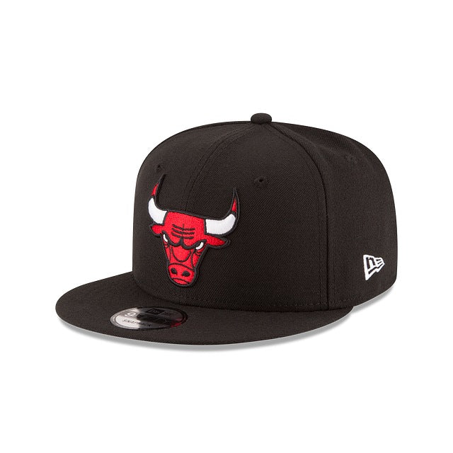New Era Chicago Bulls Black 9FIFTY Snapback