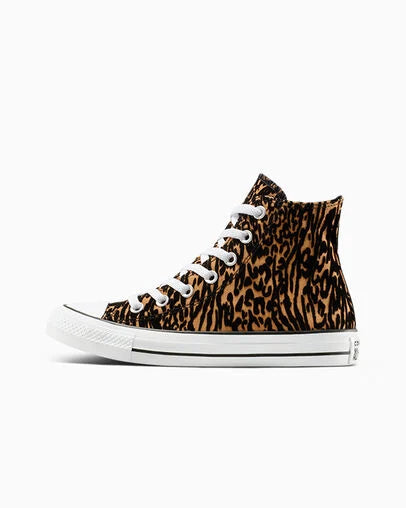 Unisex Converse Chuck Taylor All Star Hi Shoes Leopard