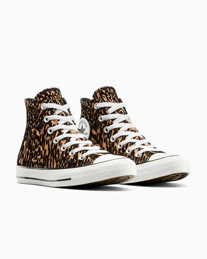 Unisex Converse Chuck Taylor All Star Hi Shoes Leopard