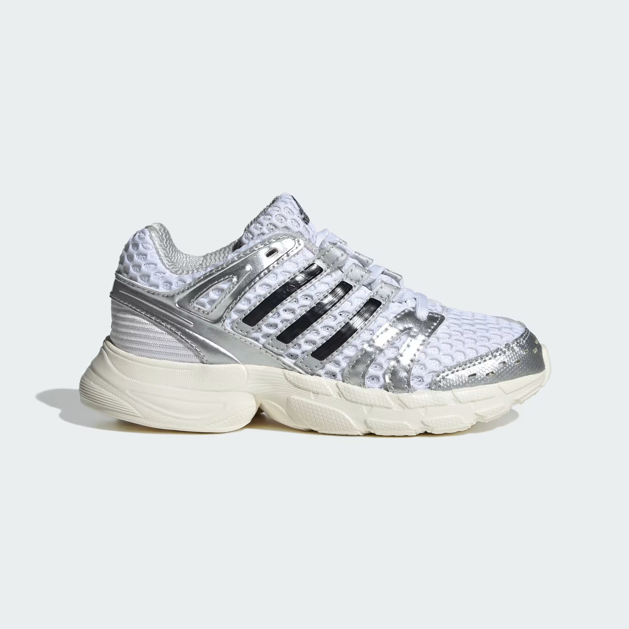 Little Kids adidas Originals Adistar Control 5 Elastic Lace Shoes Cloud White