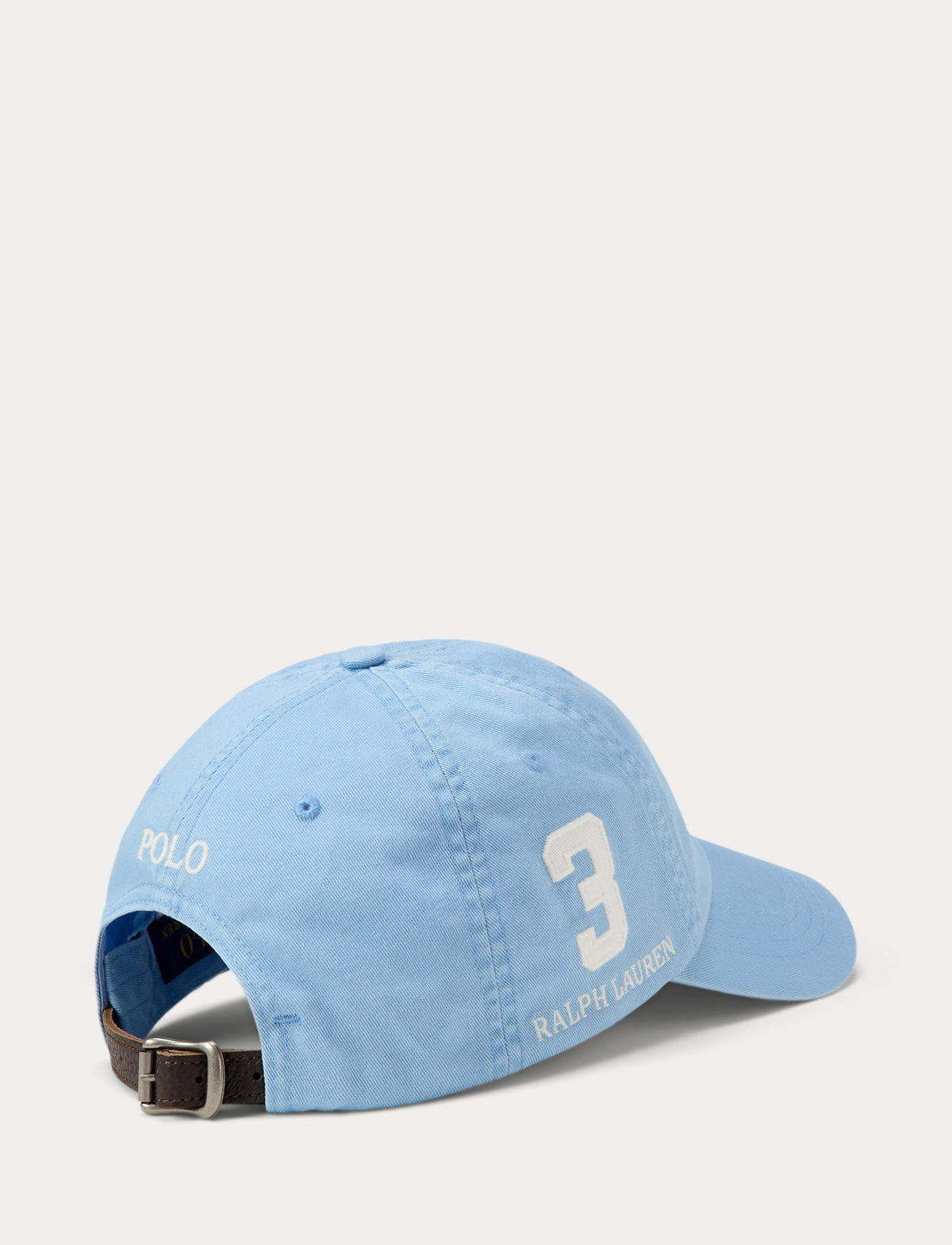 Unisex Polo Ralph Lauren Big Pony Twill Ball Cap Powder Blue