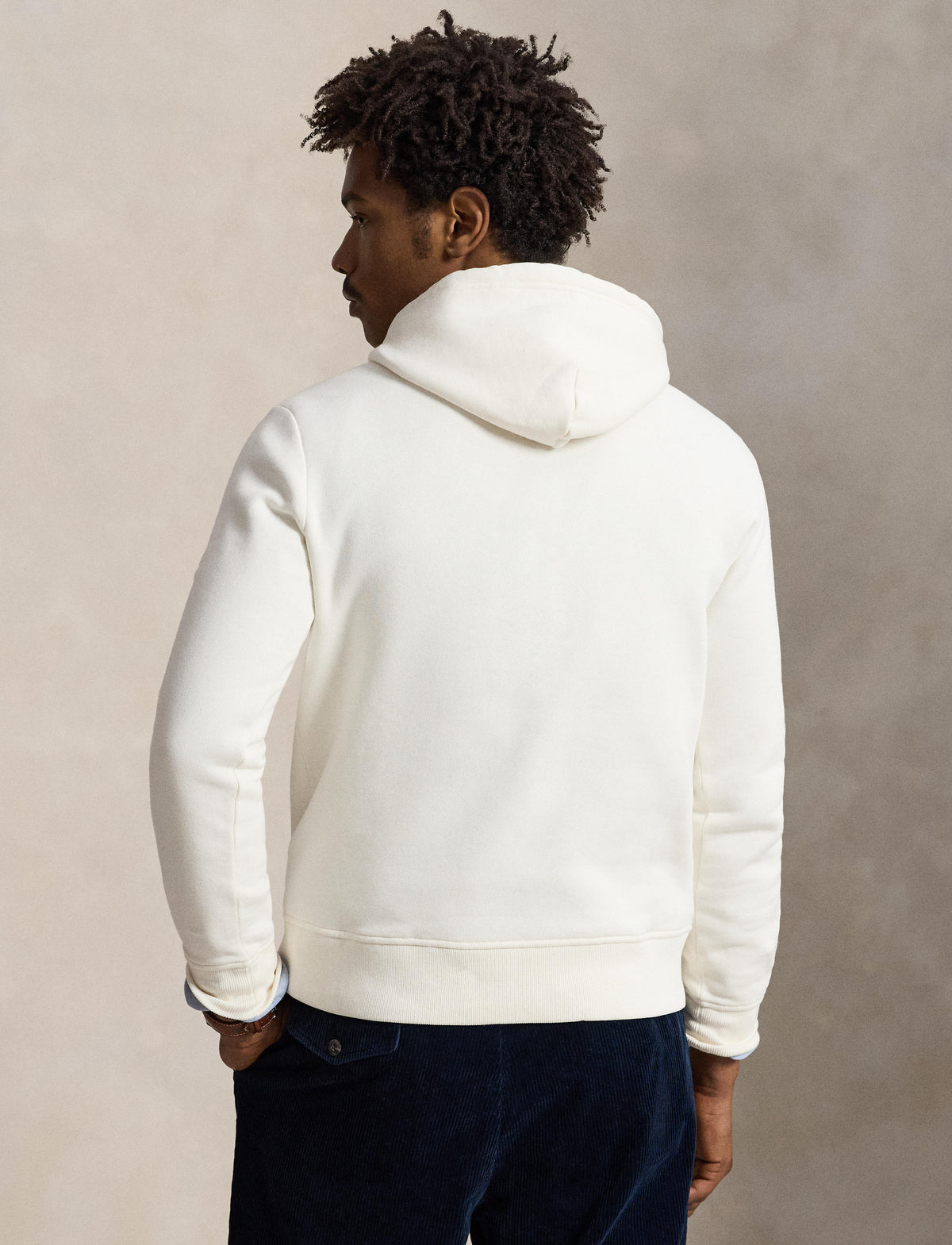 Men's Polo Ralph Lauren Logo Fleece Hoodie Nevis 710B26149002