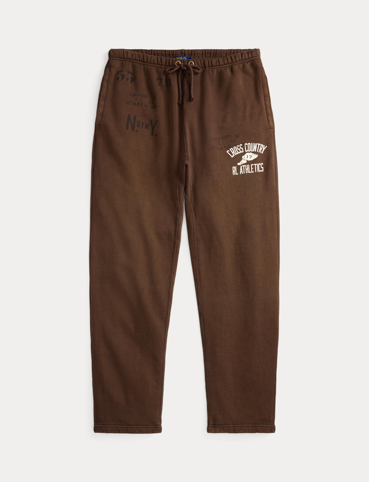 Men's Polo Ralph Lauren Cross Country Sweatpants Court Brown