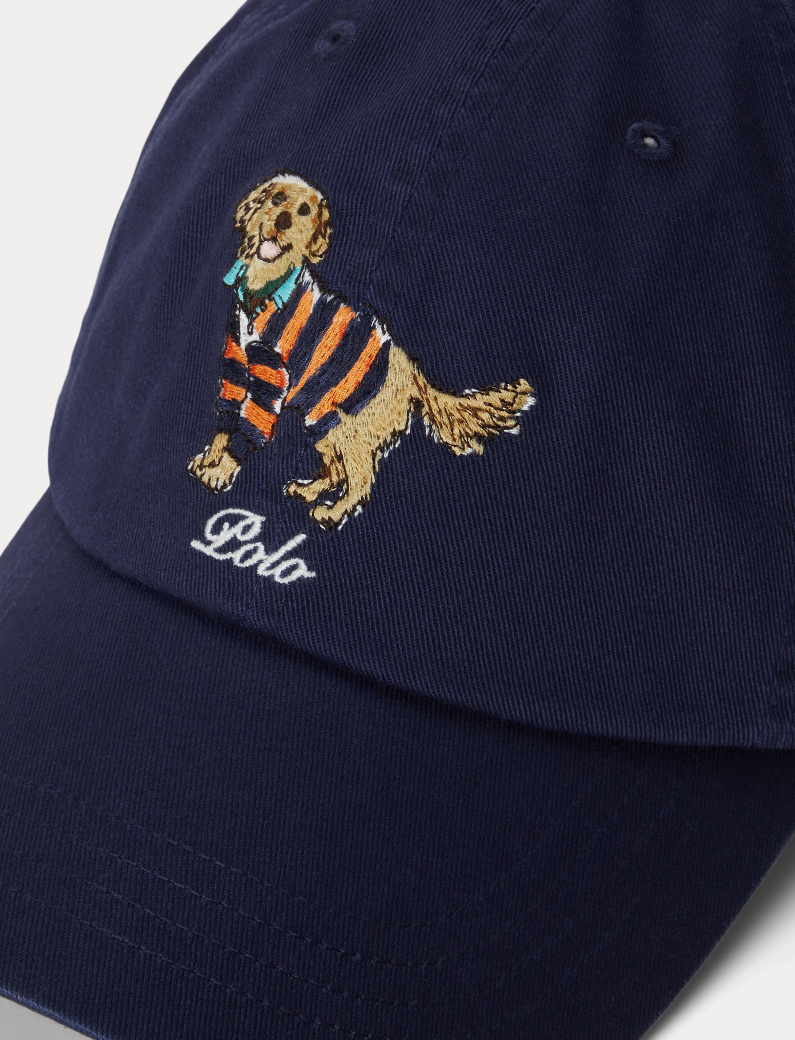 Unisex Polo Ralph Lauren Dog Twill Cap Refined Navy