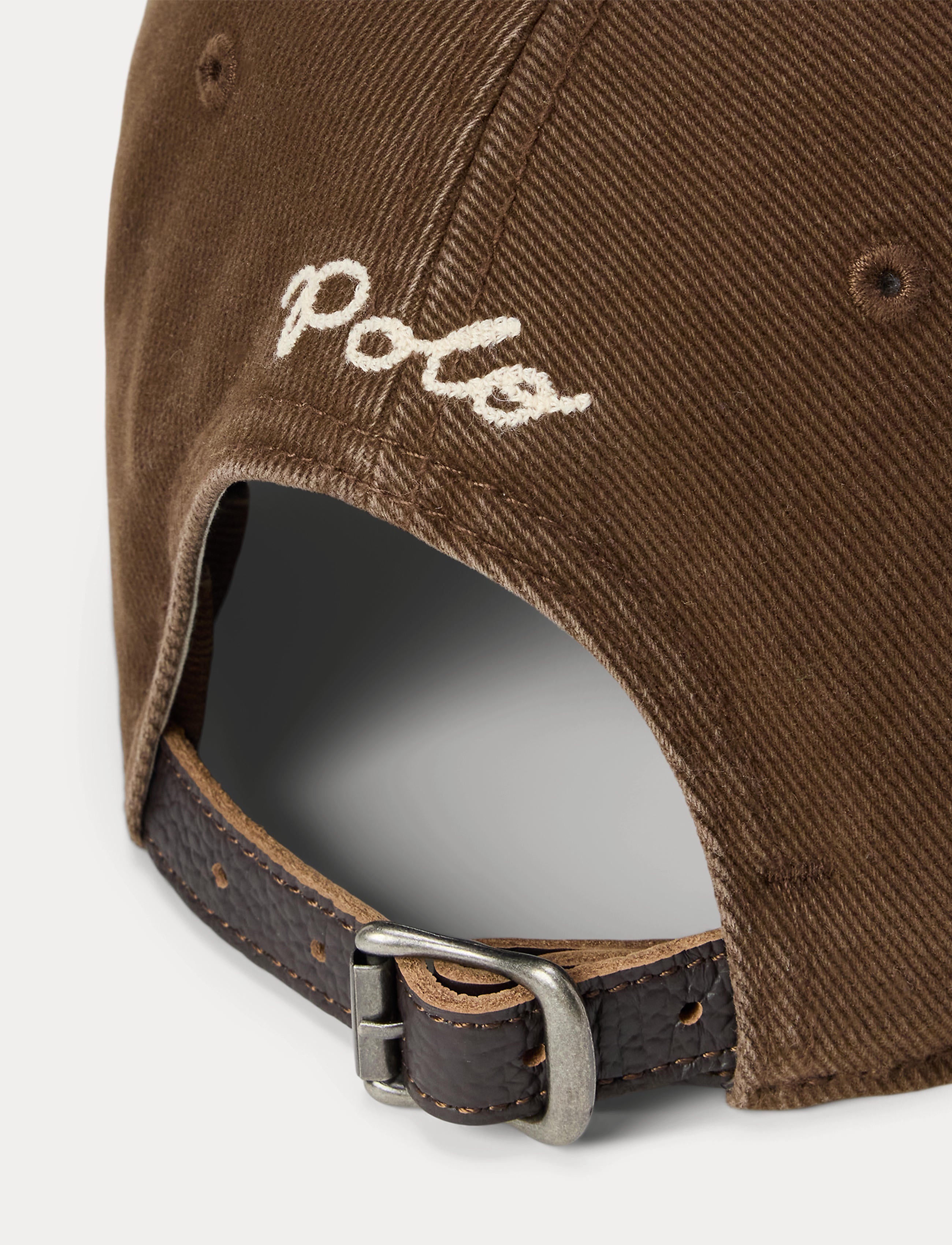 Unisex Polo Ralph Lauren The Ralph Logo Twill Ball Cap Copper Brown