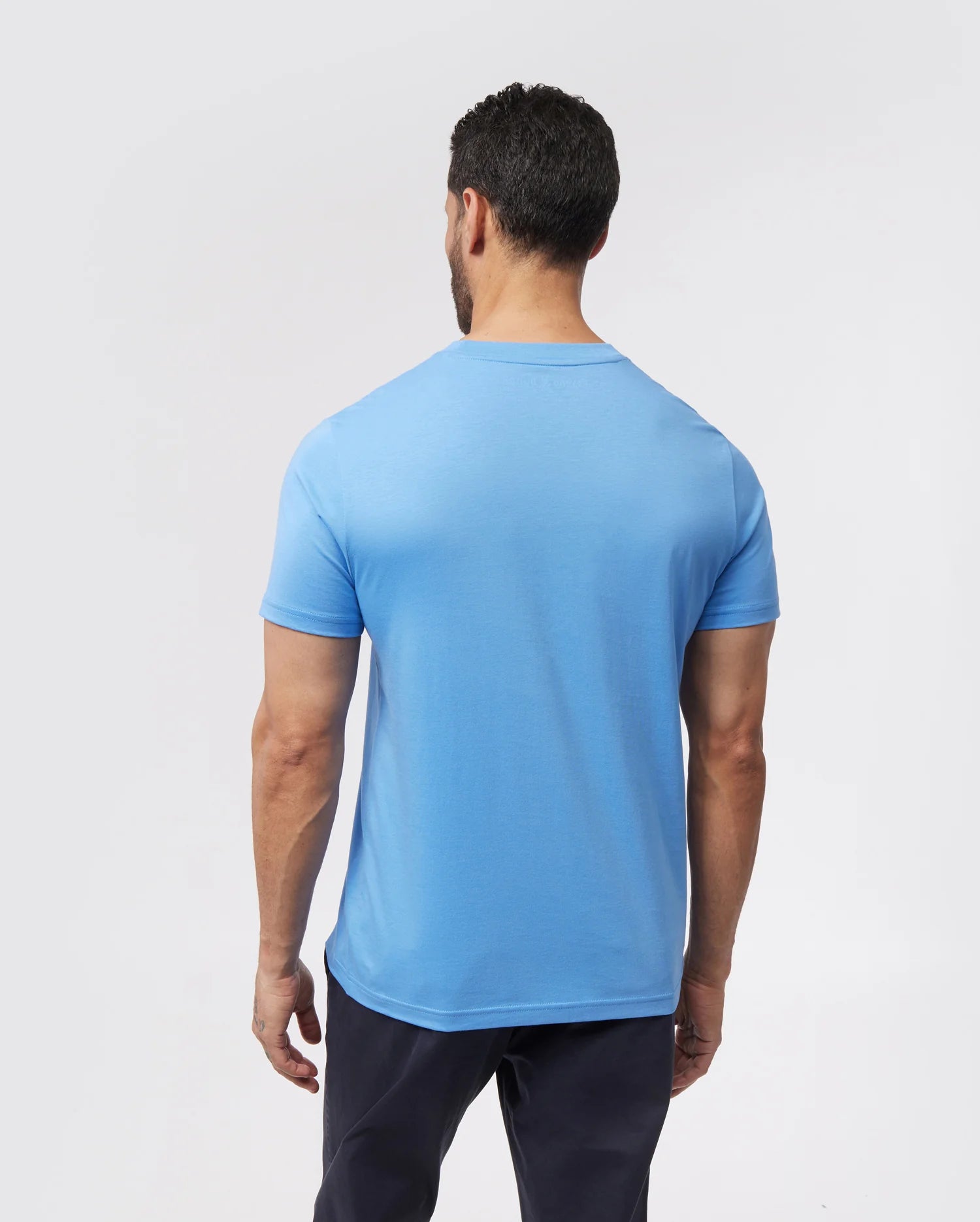 Men's Psycho Bunny Classic Crew Neck Tee Mountain Sky