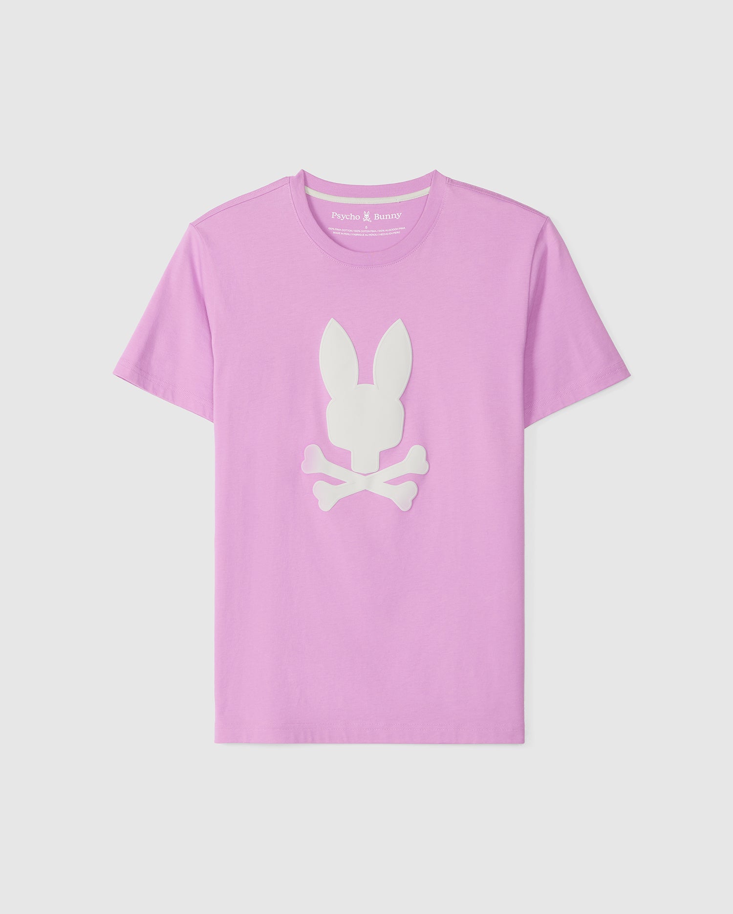 Men's Psycho Bunny Houston Graphic Tee Violet