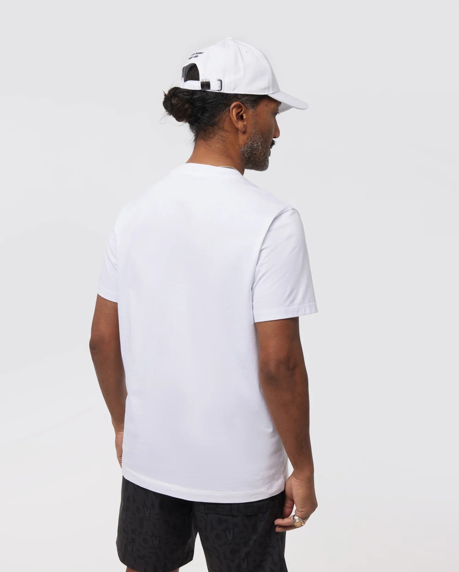 Men's Psycho Bunny Damon Graphic Tee White