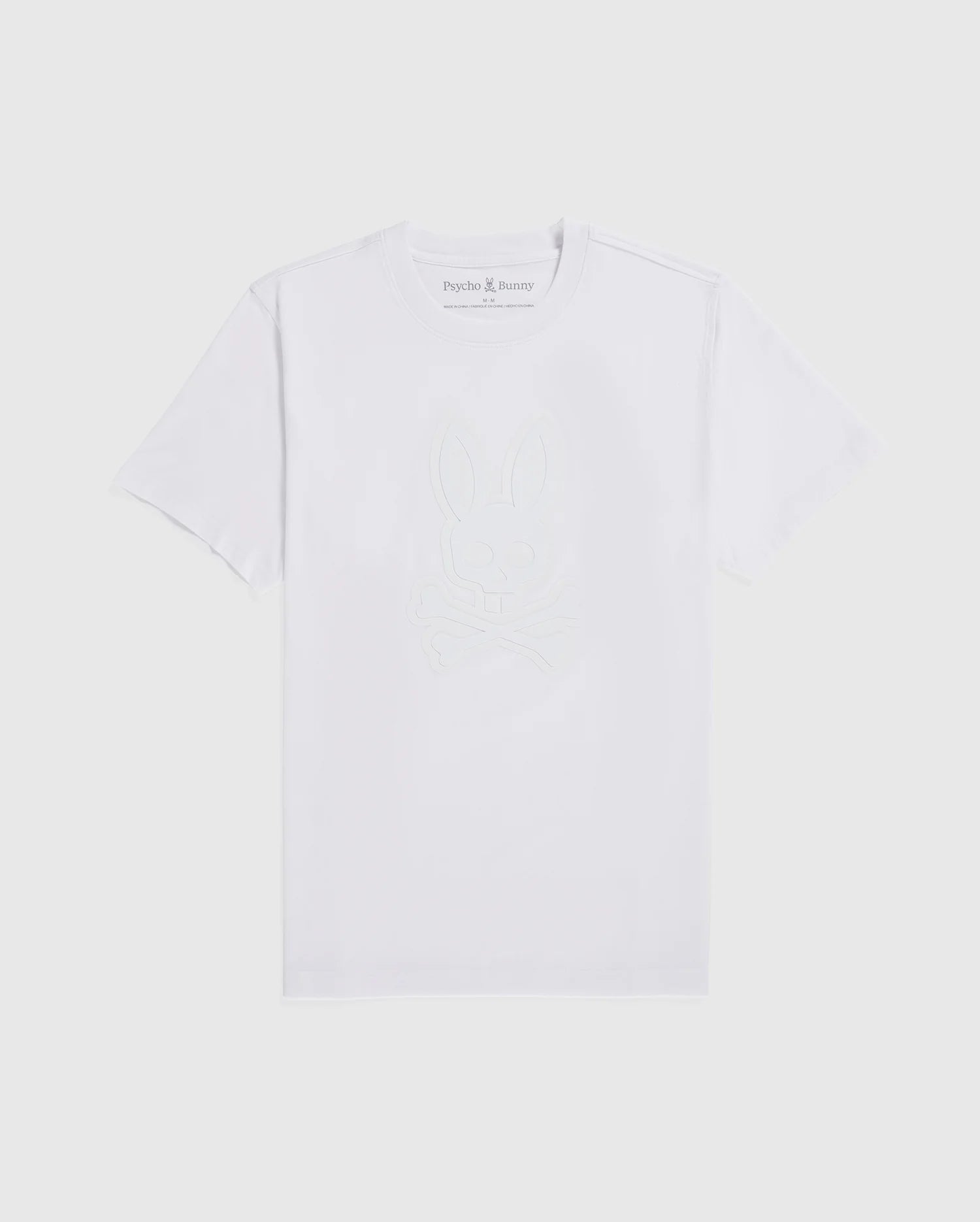 Men's Psycho Bunny Damon Graphic Tee White