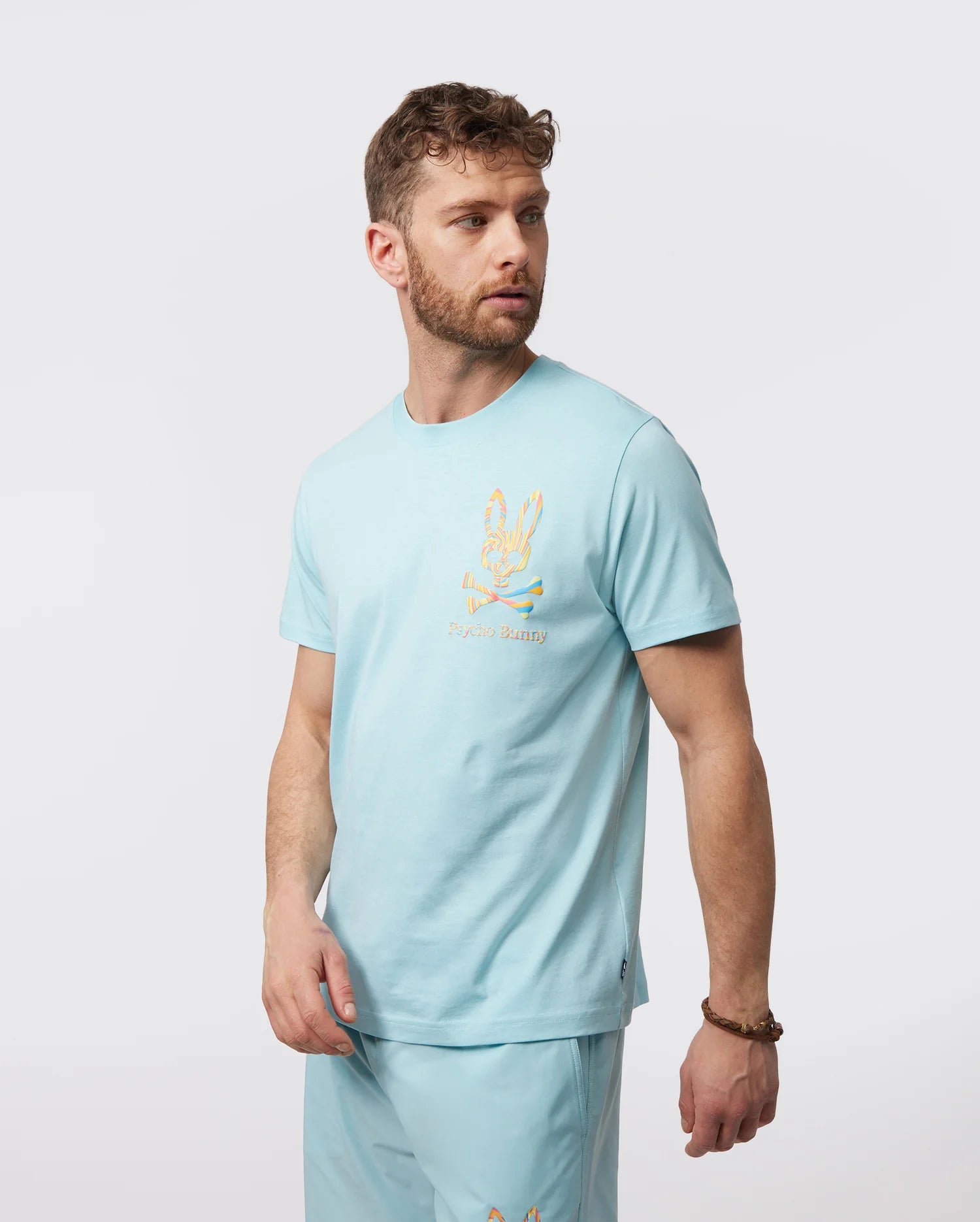 Men's Psycho Bunny Porter Graphic Tee Navy