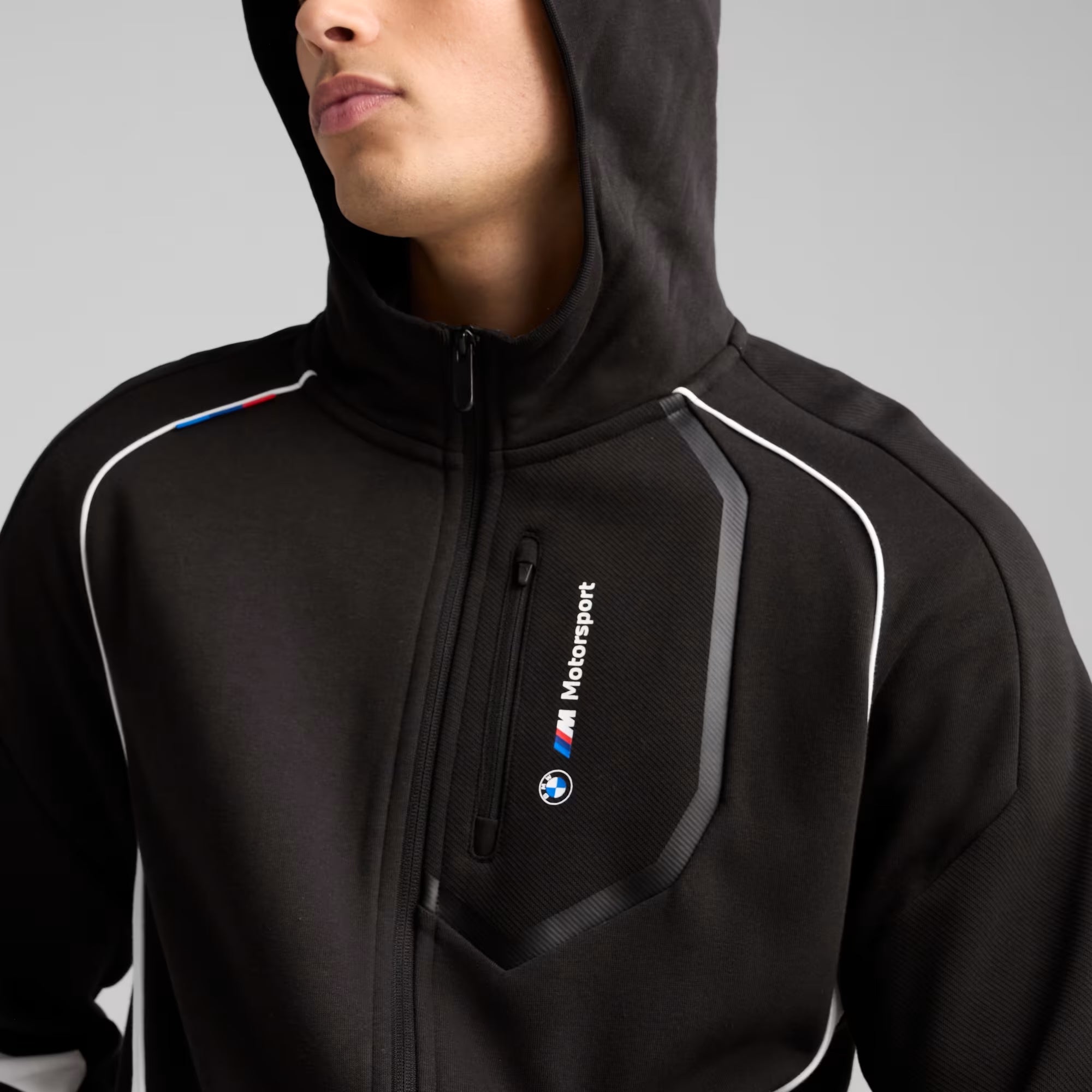 Men's PUMA BMW M Motorsport Hooded Jacket Black