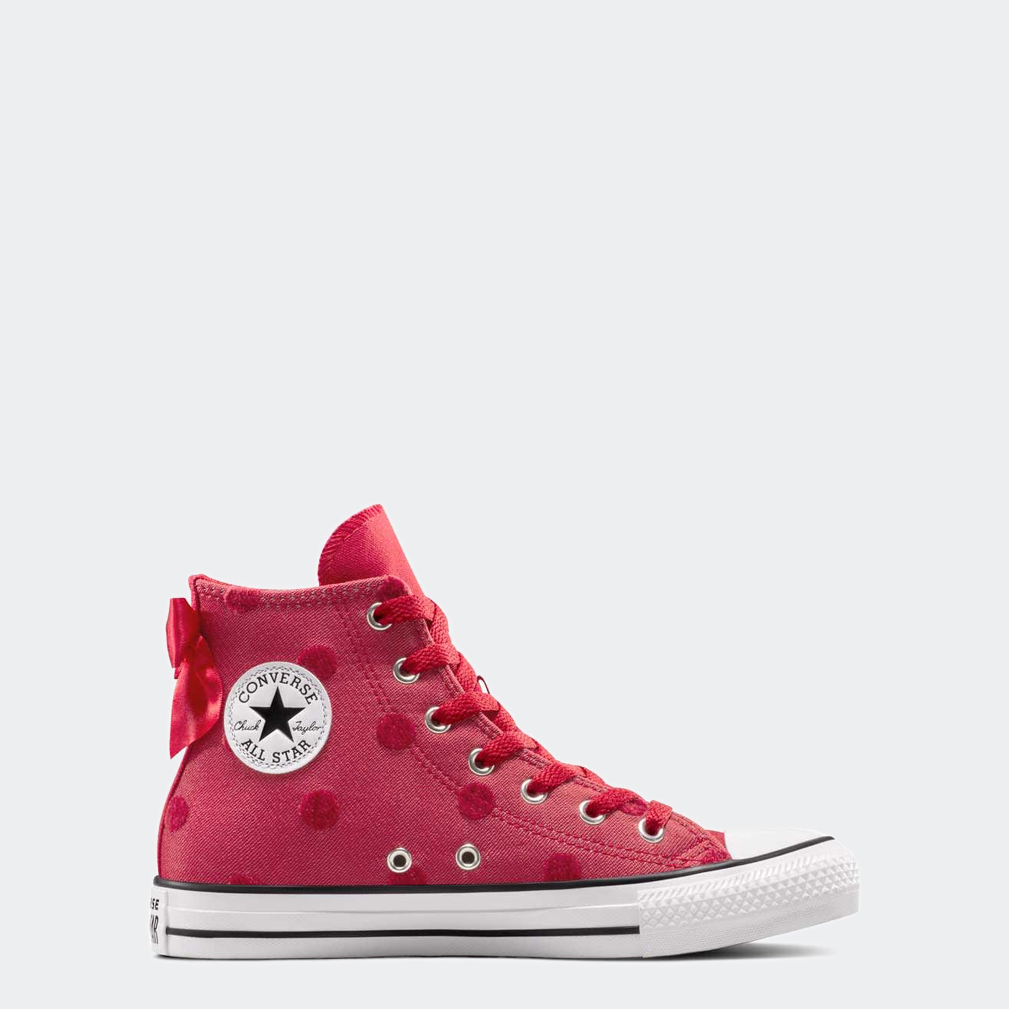 Big Kid Converse Chuck Taylor All Star Hi Bows Shoes Days Ahead / White
