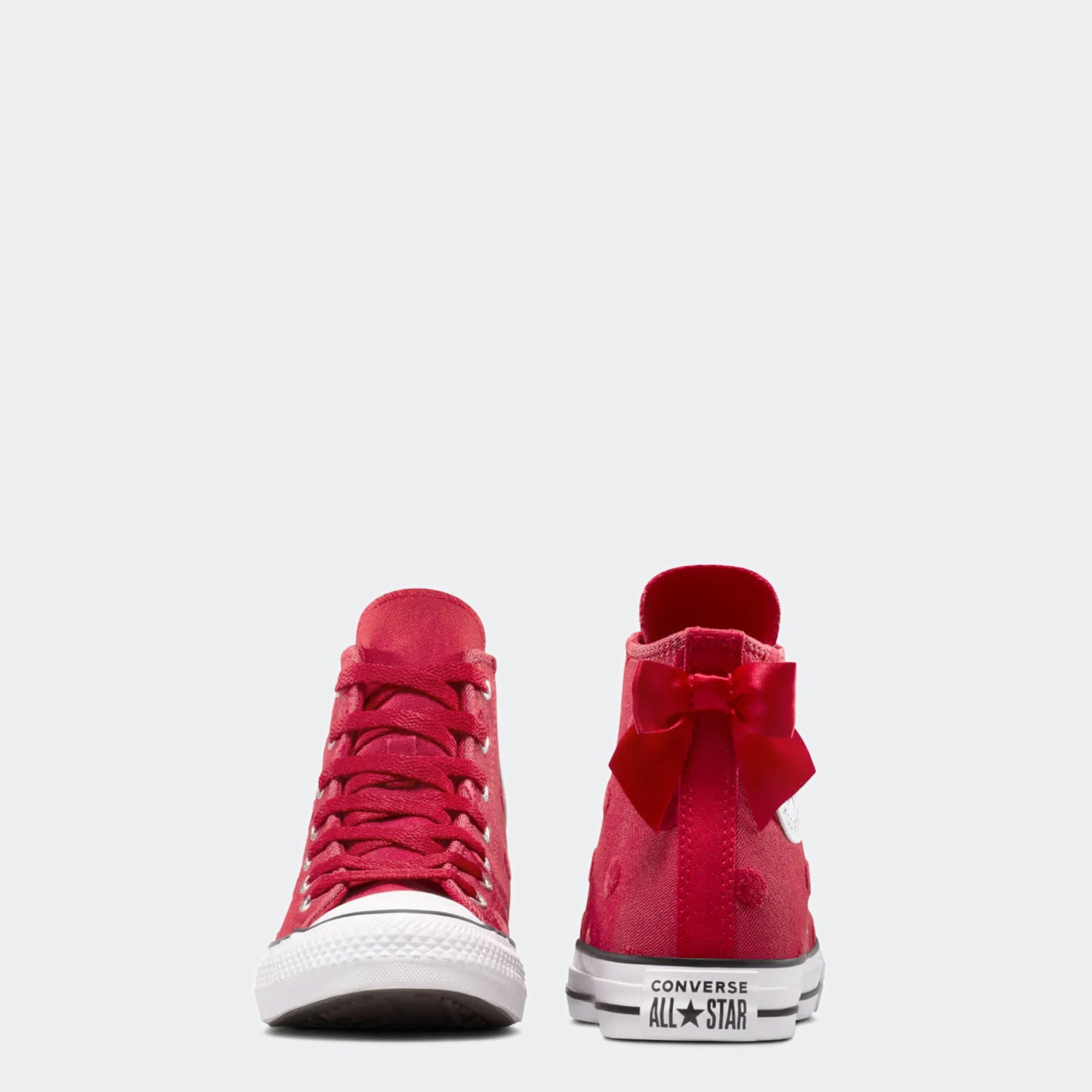 Big Kid Converse Chuck Taylor All Star Hi Bows Shoes Days Ahead / White