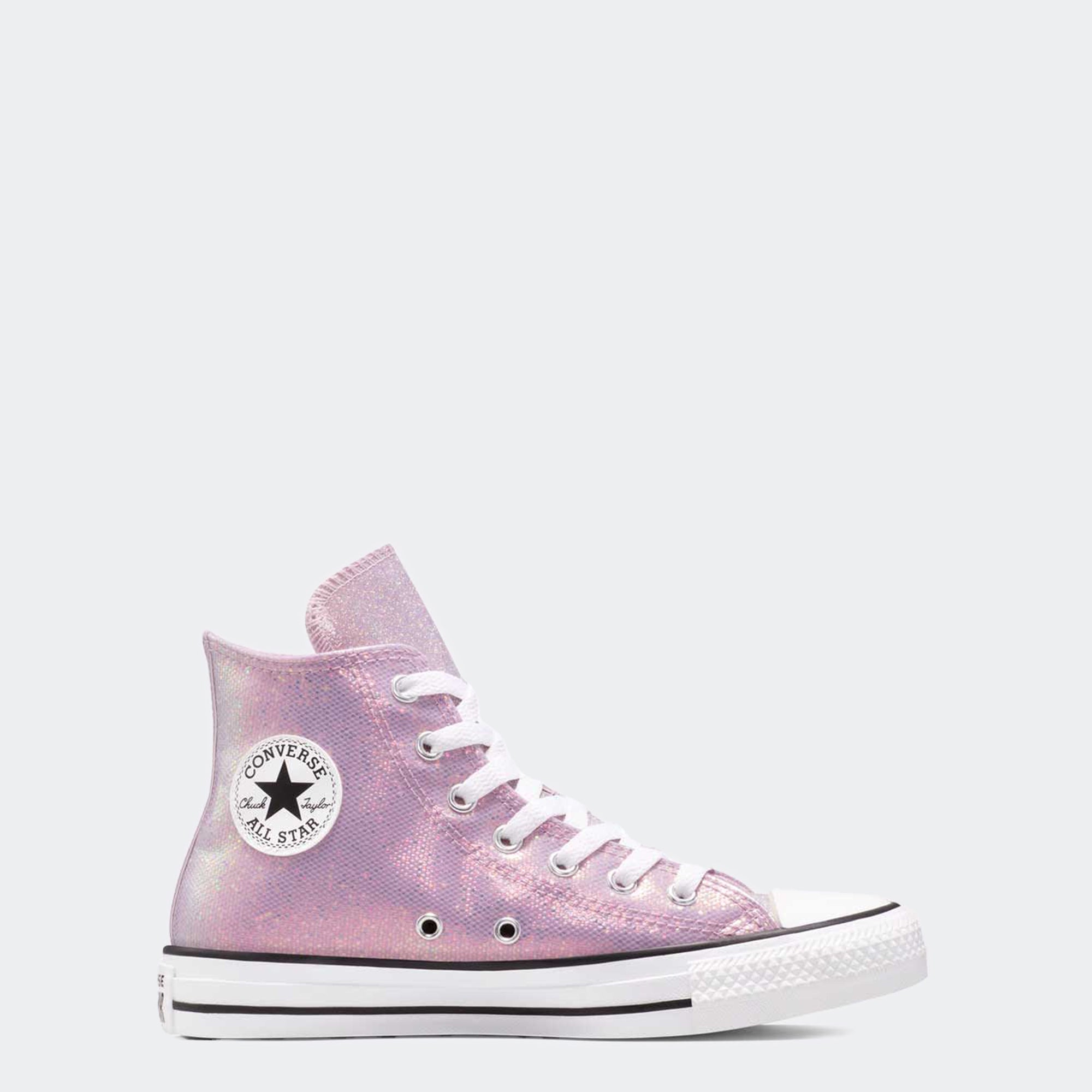 Big Kid Converse Chuck Taylor All Star Hi Disco Shoes Altitude Lilac / White / Black