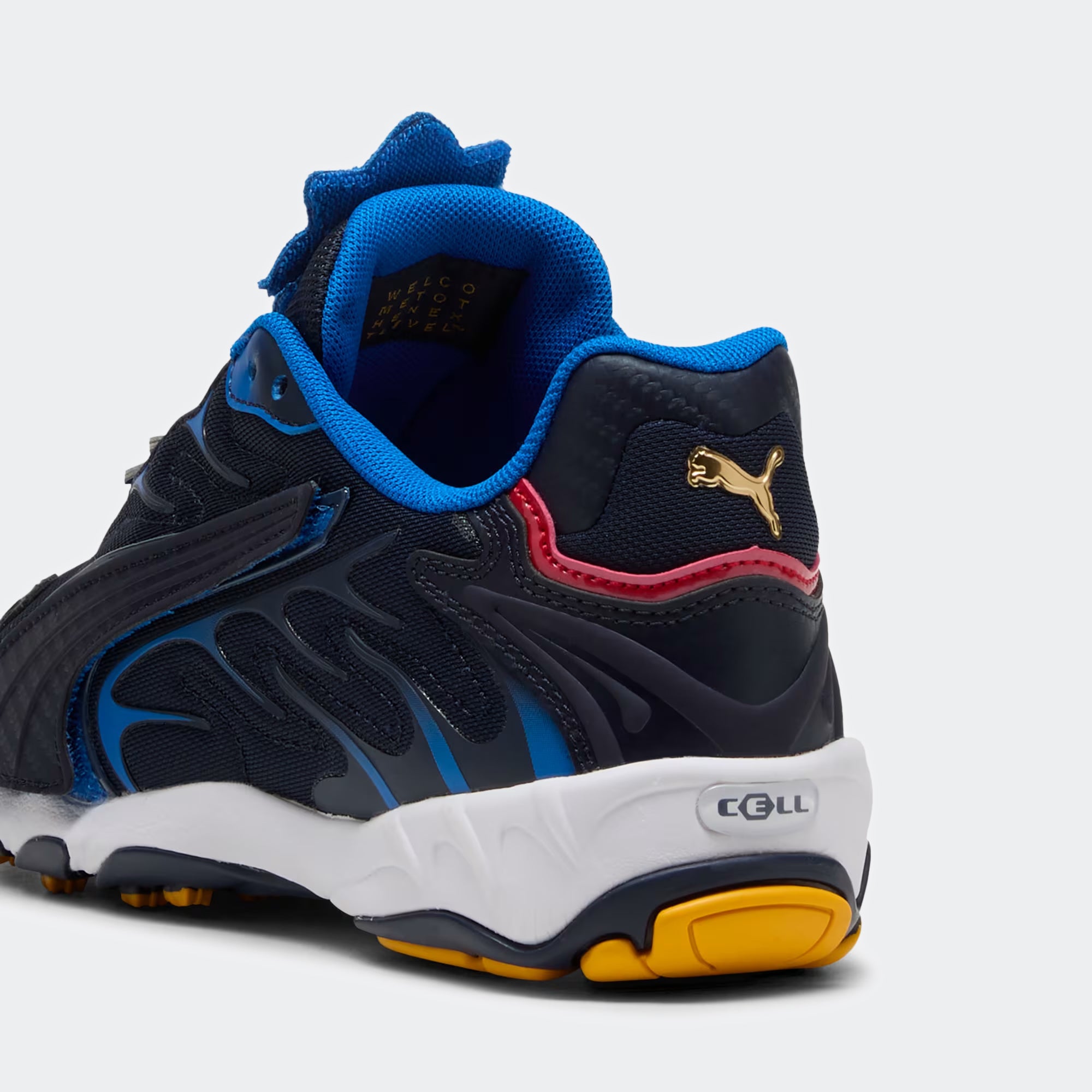 Big Kids PUMA Sonic The Hedgehog x Inhale Shoes Navy