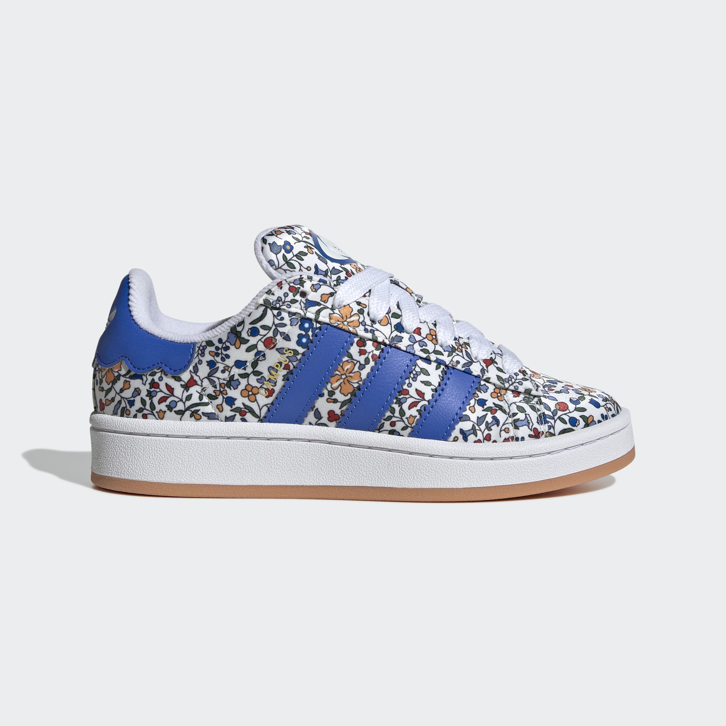 Big Kids adidas Originals Campus 00S x Liberty London Shoes Blue / Blue / Off White
