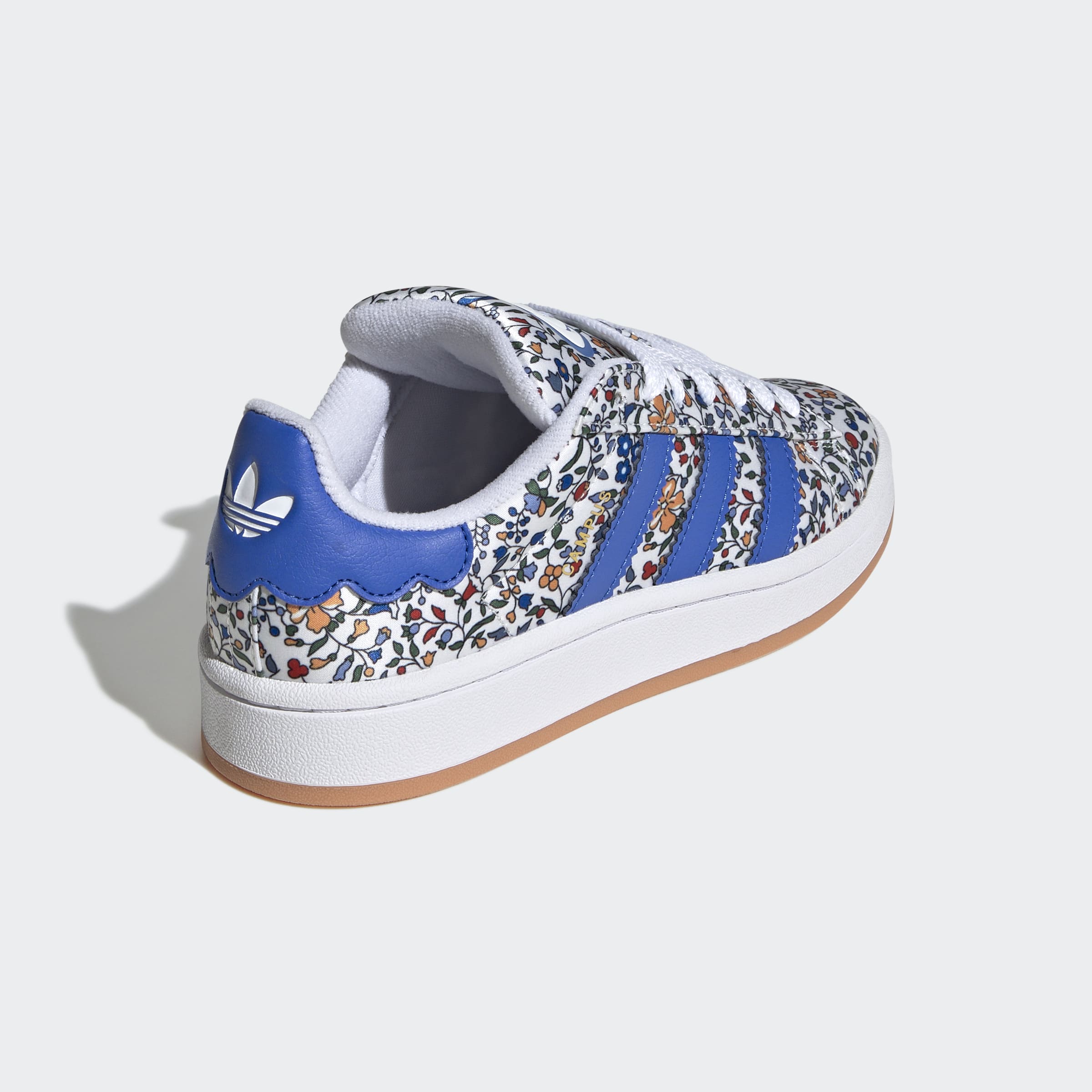 Big Kids adidas Originals Campus 00S x Liberty London Shoes Blue / Blue / Off White