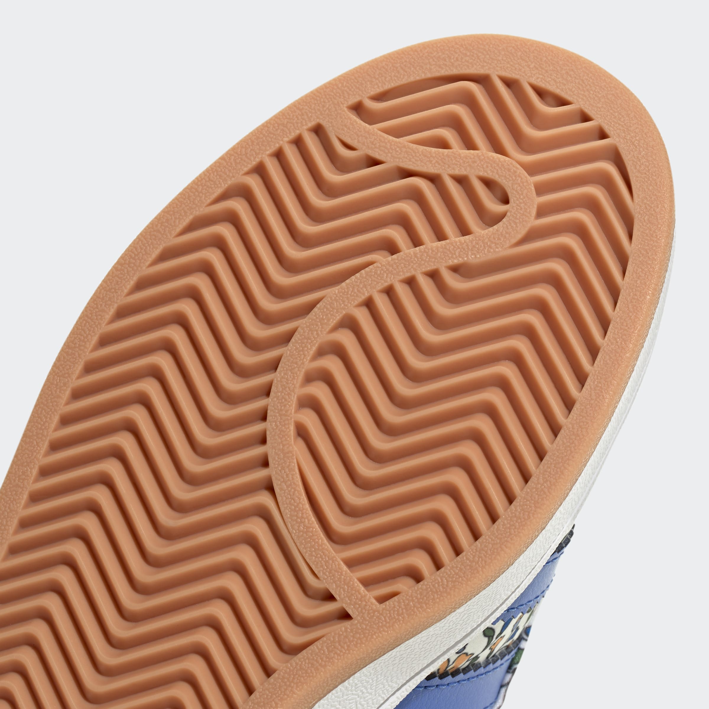 Big Kids adidas Originals Campus 00S x Liberty London Shoes Blue / Blue / Off White