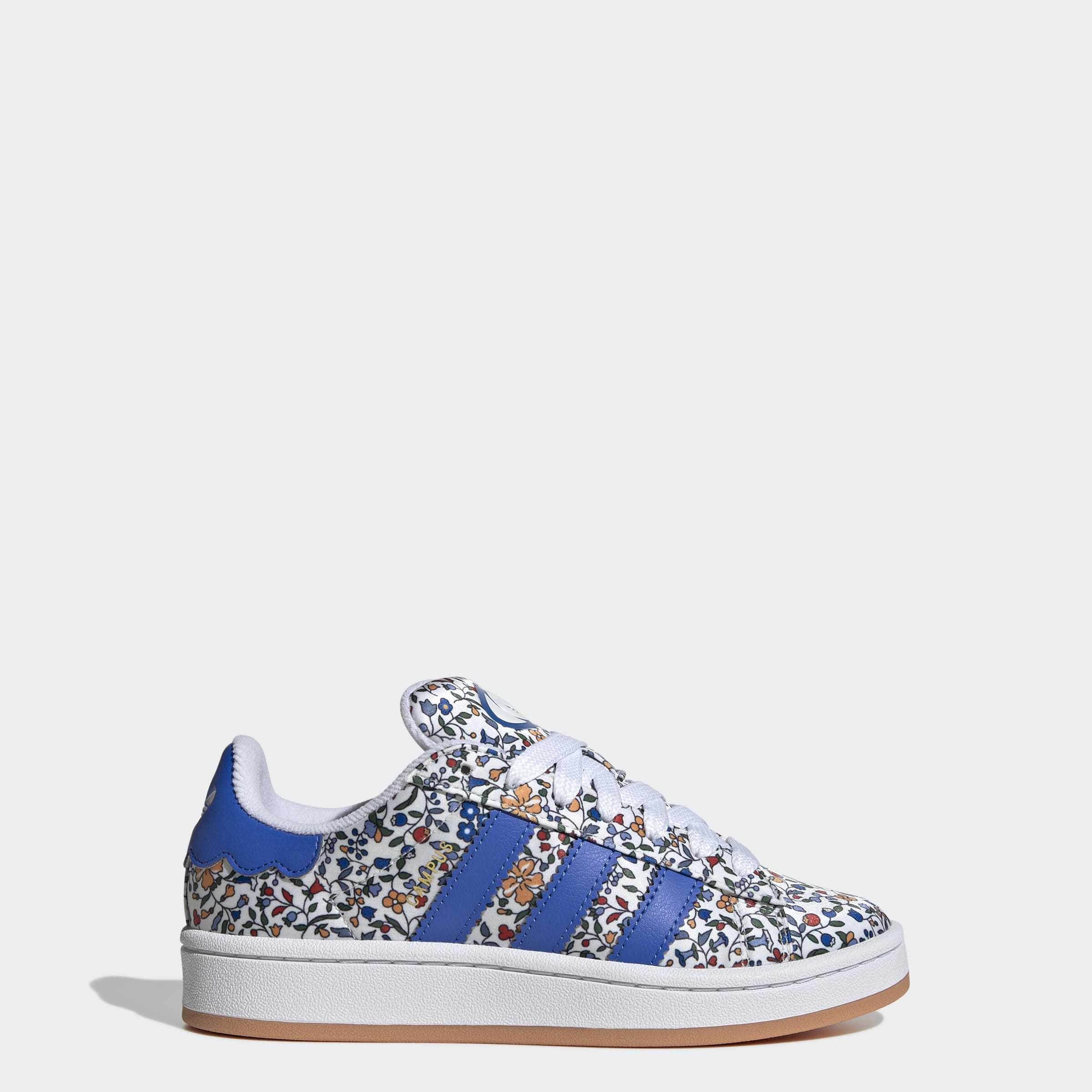 Big Kids adidas Originals Campus 00S x Liberty London Shoes Blue / Blue / Off White