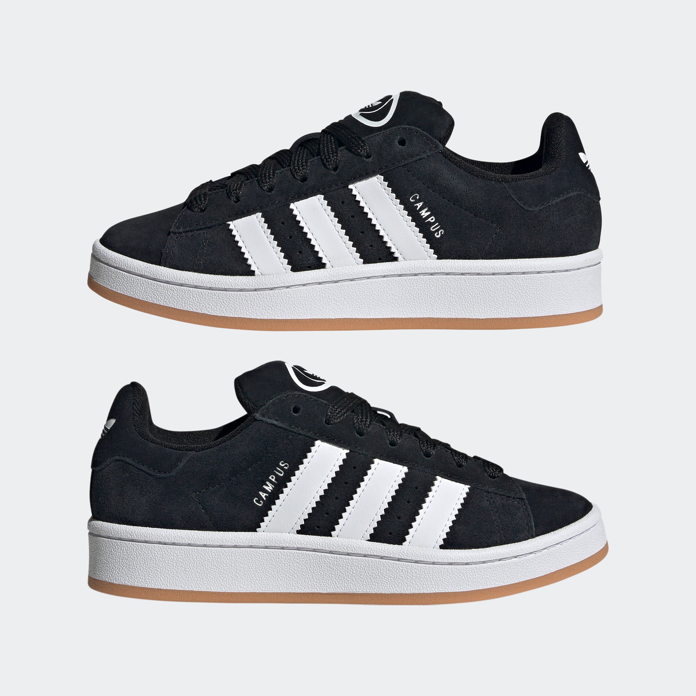 Big Kids adidas Originals Campus 00s Shoes Core Black