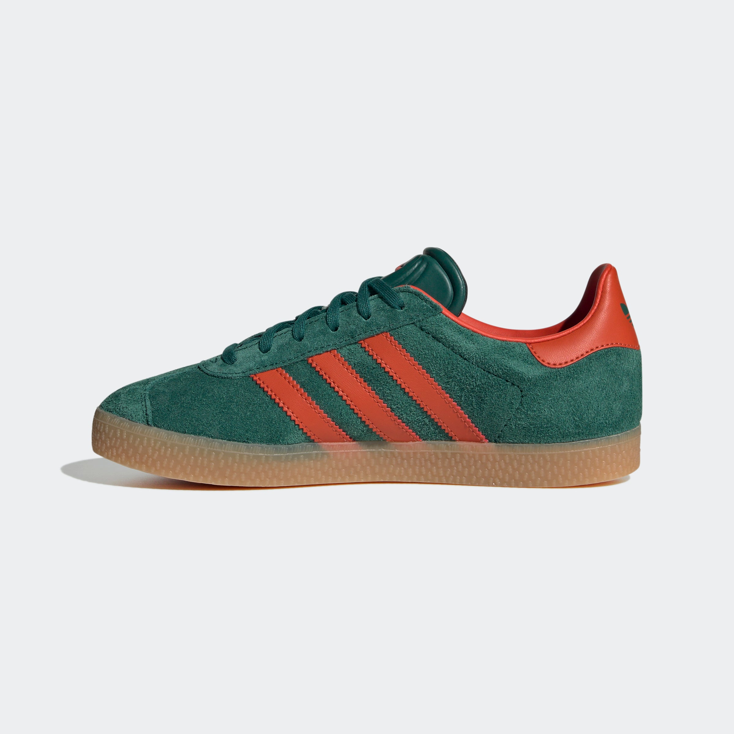 Big Kids adidas Originals Gazelle Shoes Collegiate Green