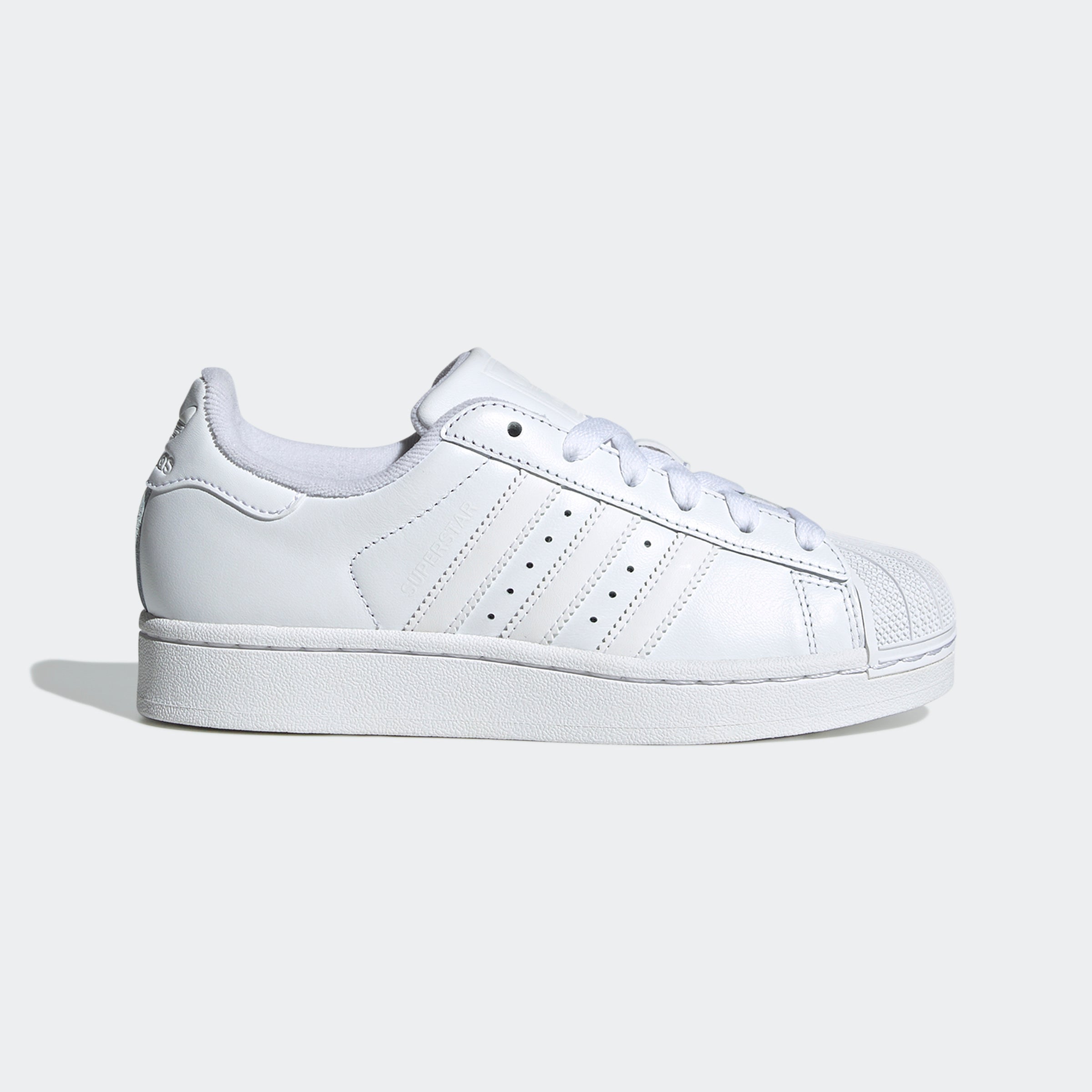 Big Kids adidas Originals Superstar II Shoes Cloud White