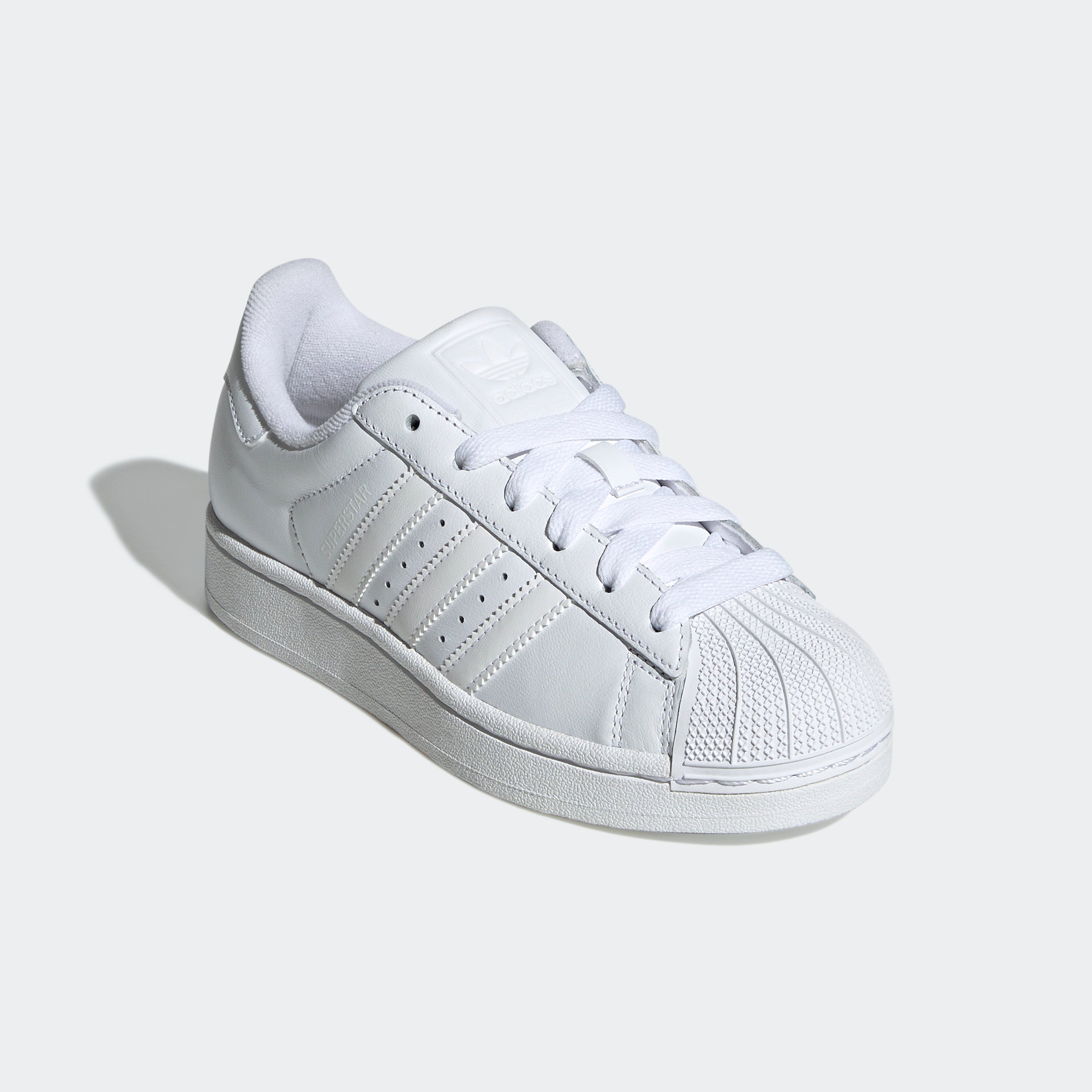Big Kids adidas Originals Superstar II Shoes Cloud White