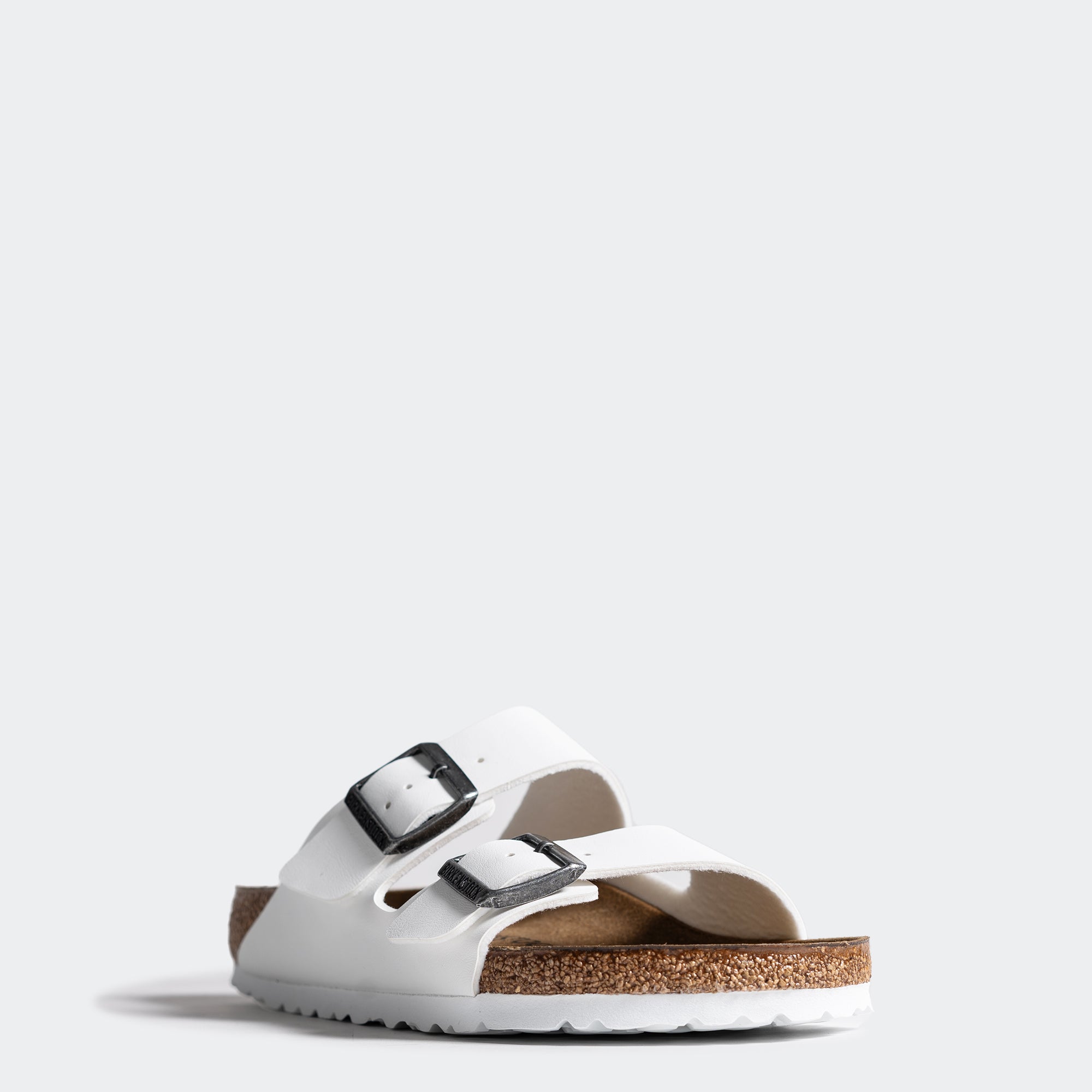 Men's Birkenstock Arizona Birko-Flor White