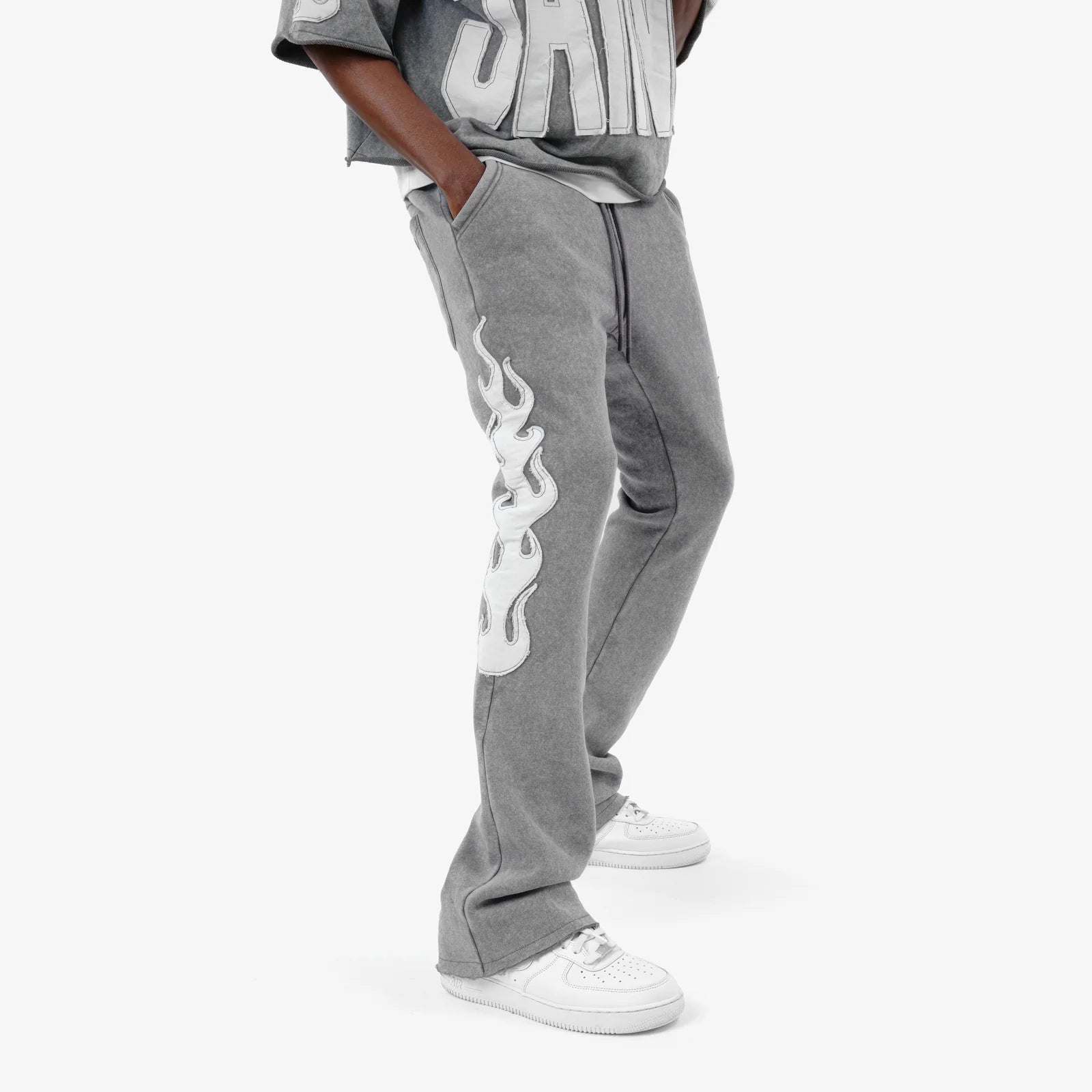 Men's Copper Rivet Saints Pants Gray