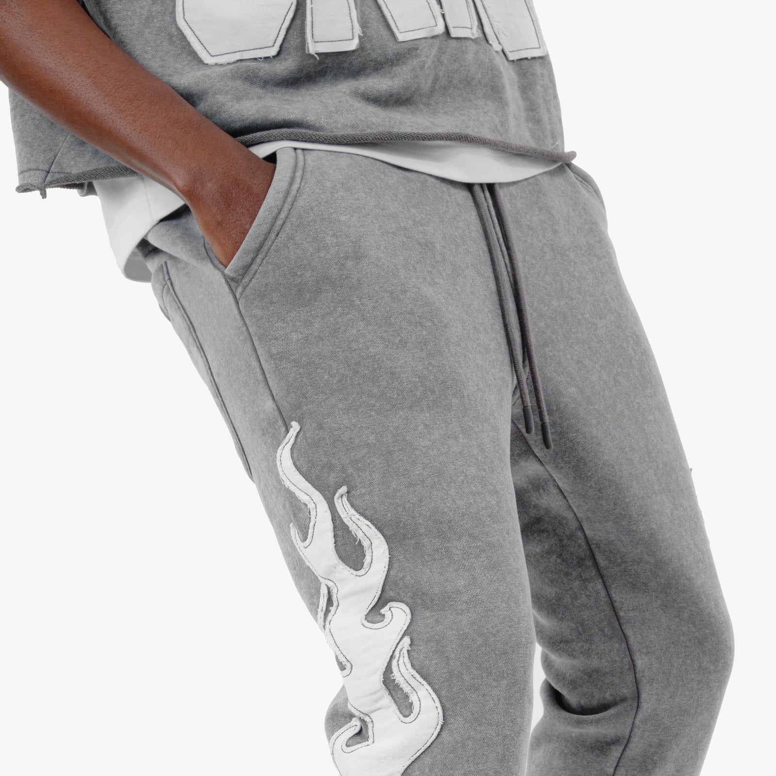 Men's Copper Rivet Saints Pants Gray