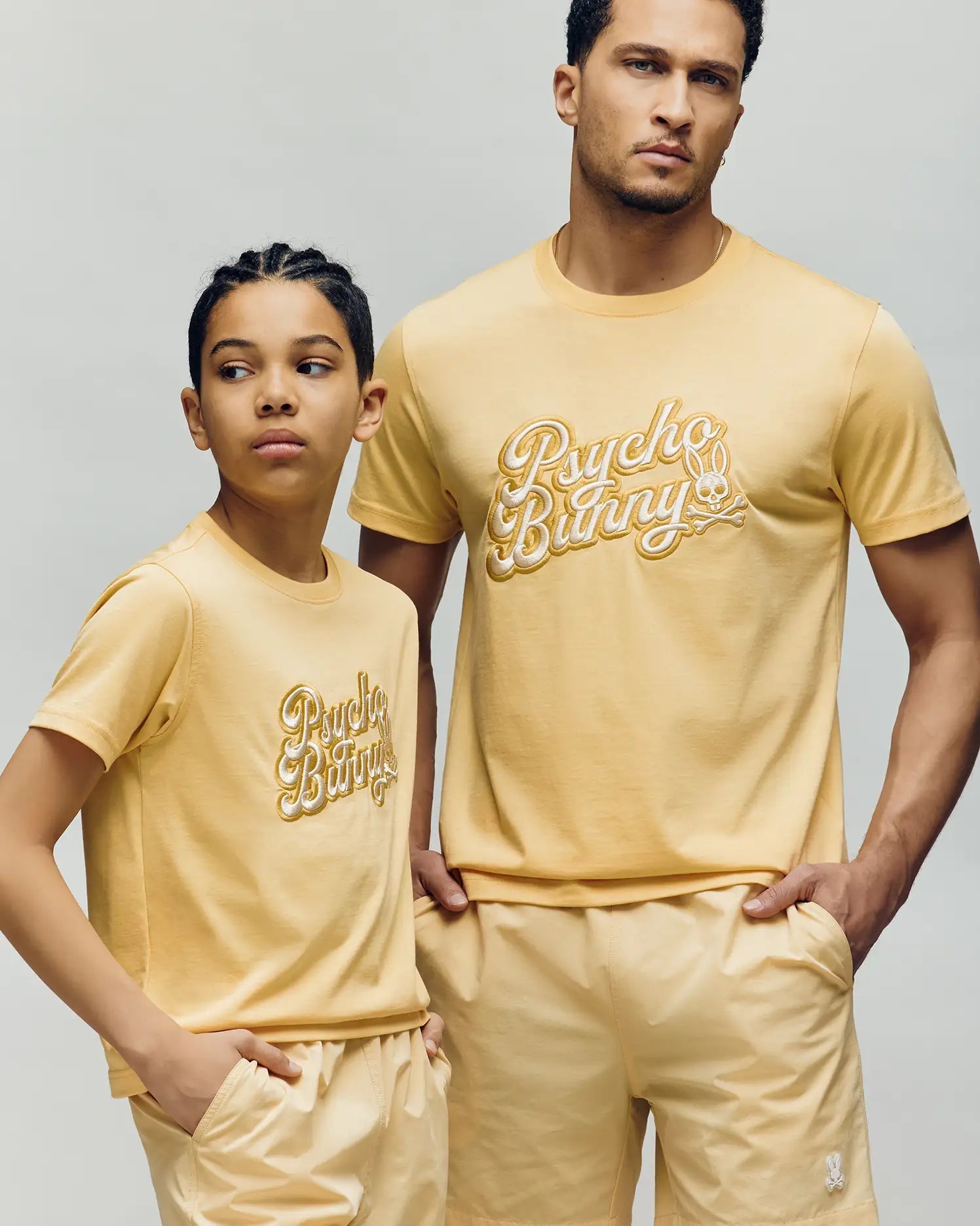 Men's Psycho Bunny Elias Graphic Tee Sahara Sun