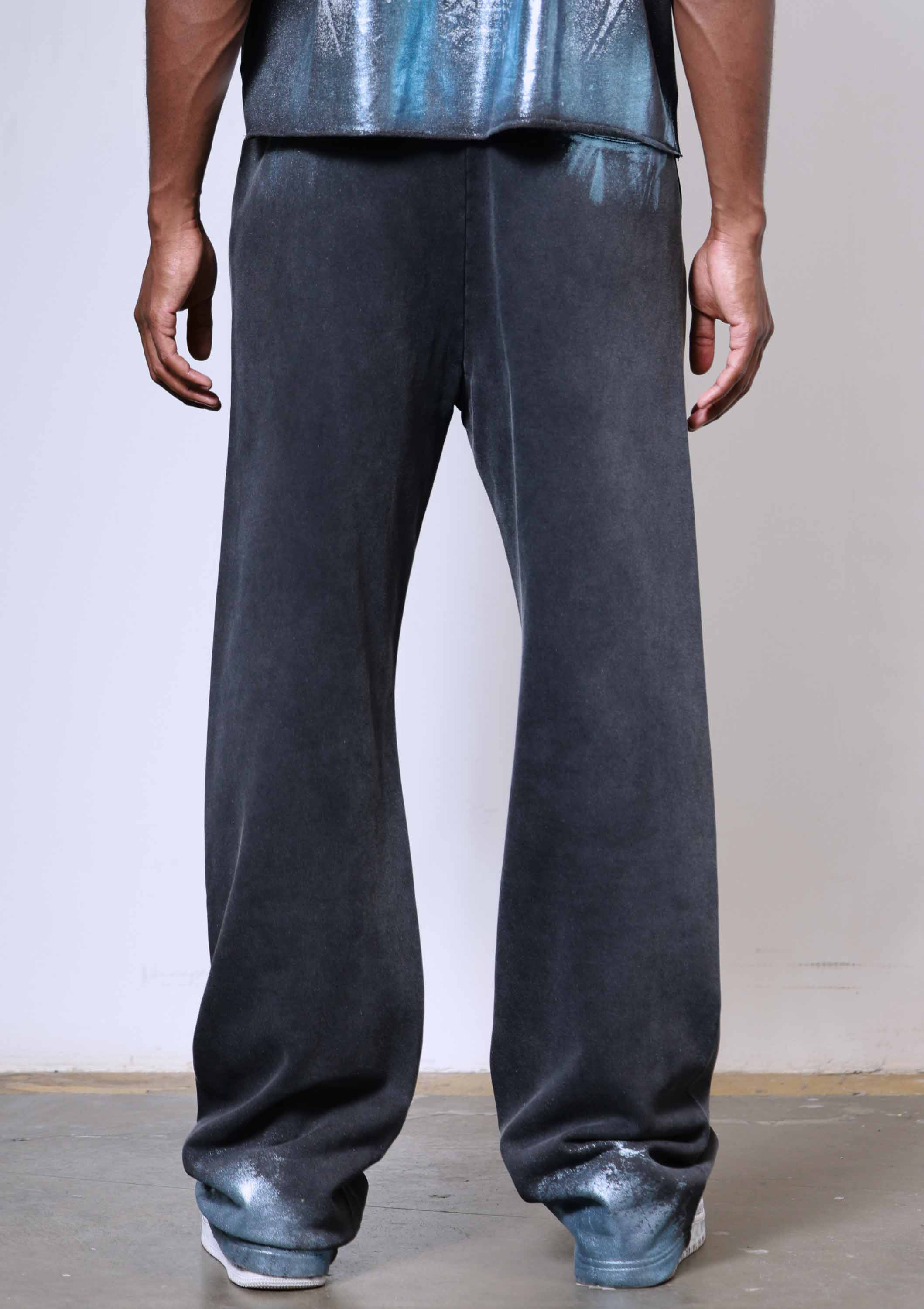 Men's First Row Y2K Tribal Baggy Jogger