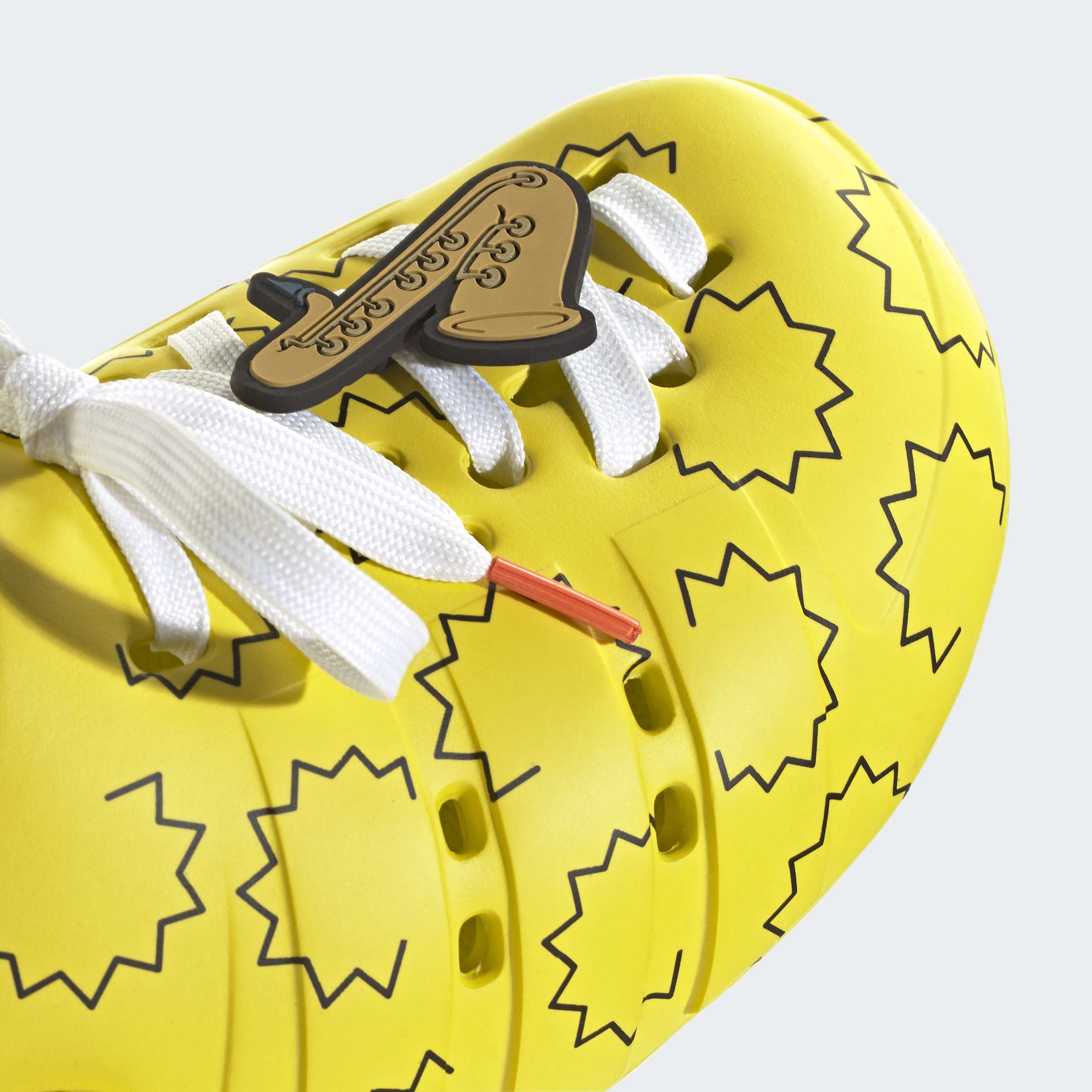 Men's adidas Originals Adilette Clog Simpson Yellow