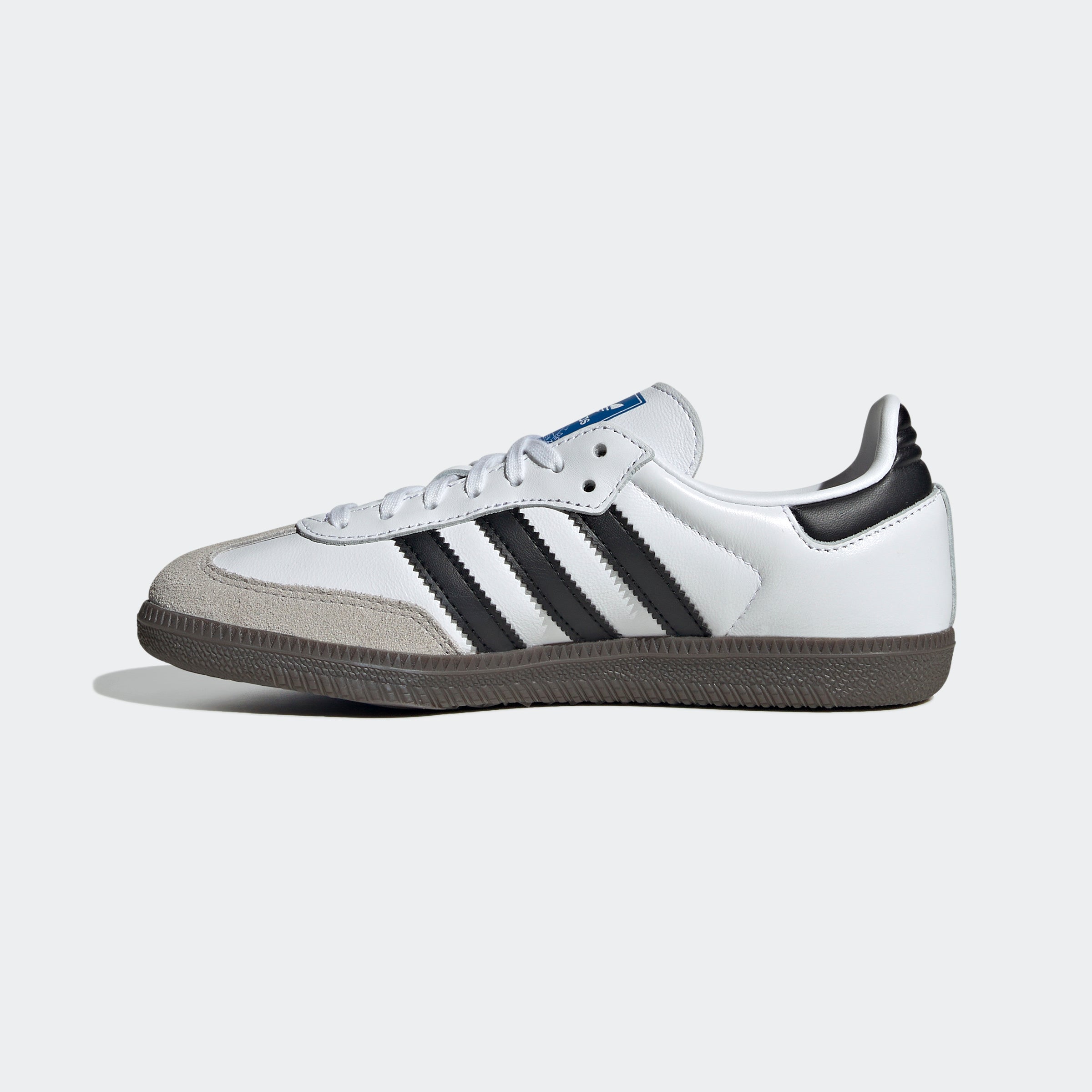 Big Kids adidas Originals Samba OG Shoes White Black