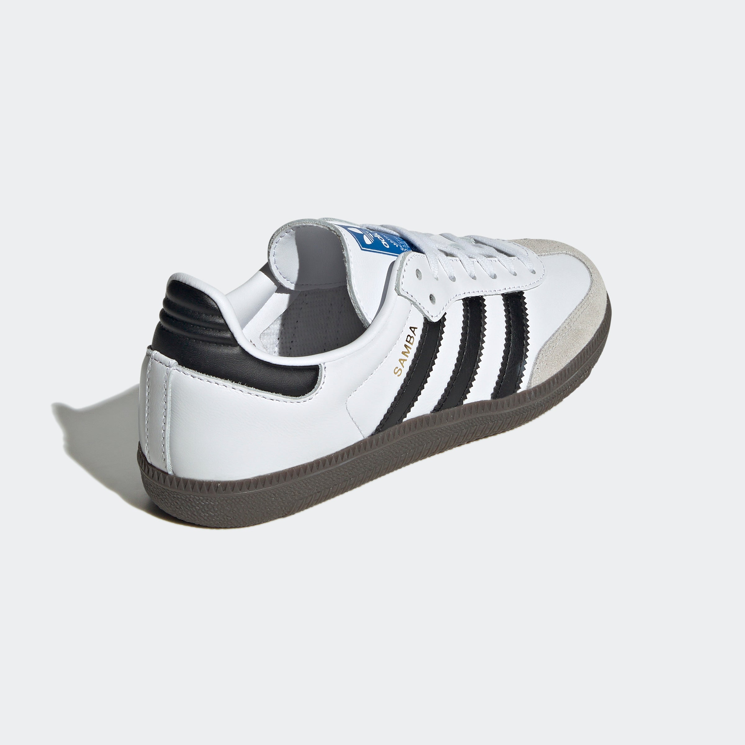 Big Kids adidas Originals Samba OG Shoes White Black