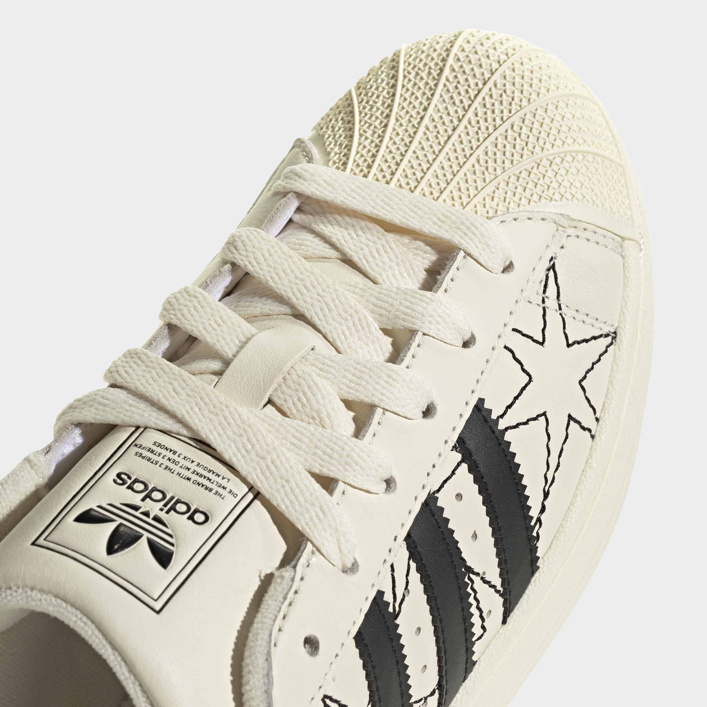 Women's adidas Originals Superstar II Shoes Cream White
