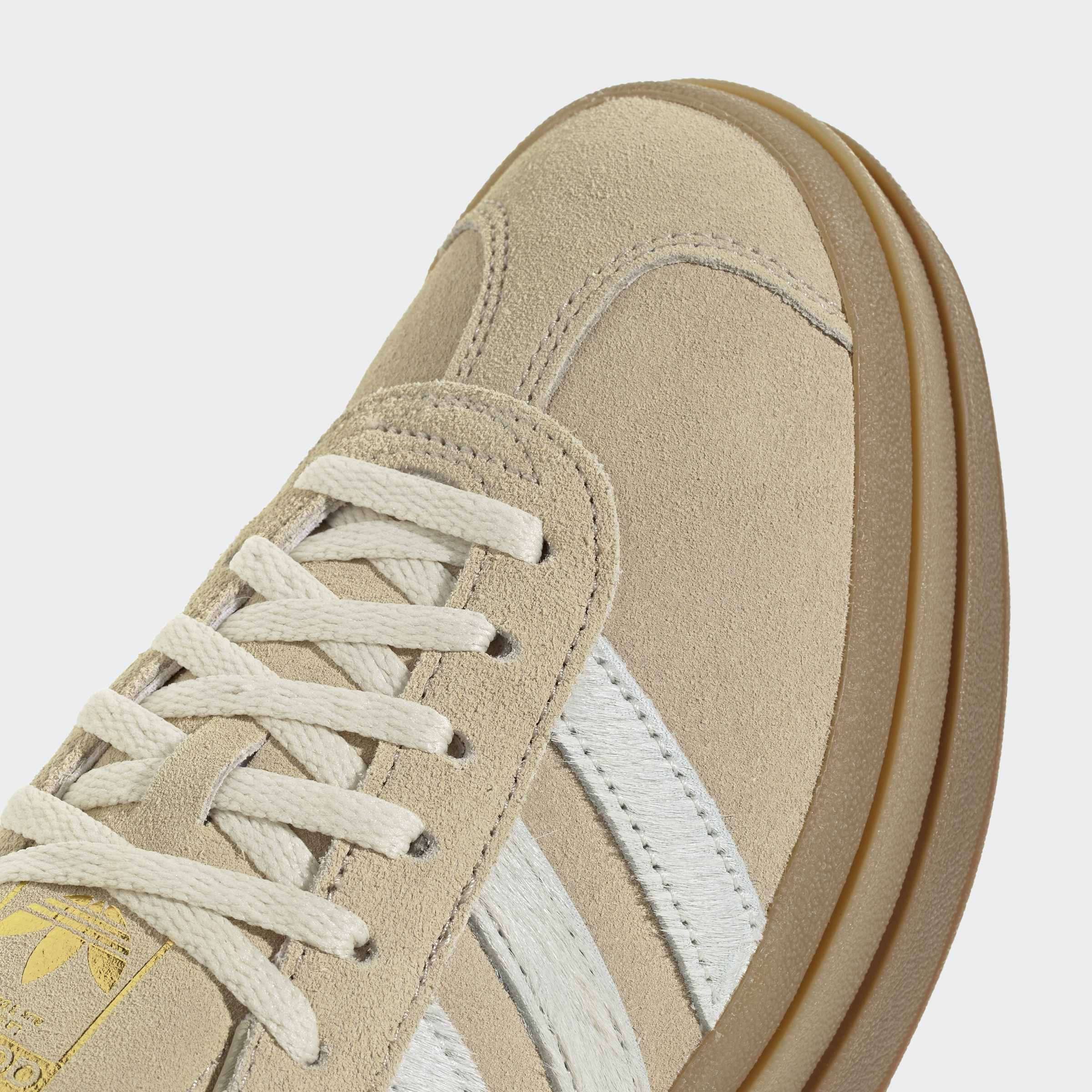 Women's adidas Originals Gazelle Bold Shoes Stone Khaki