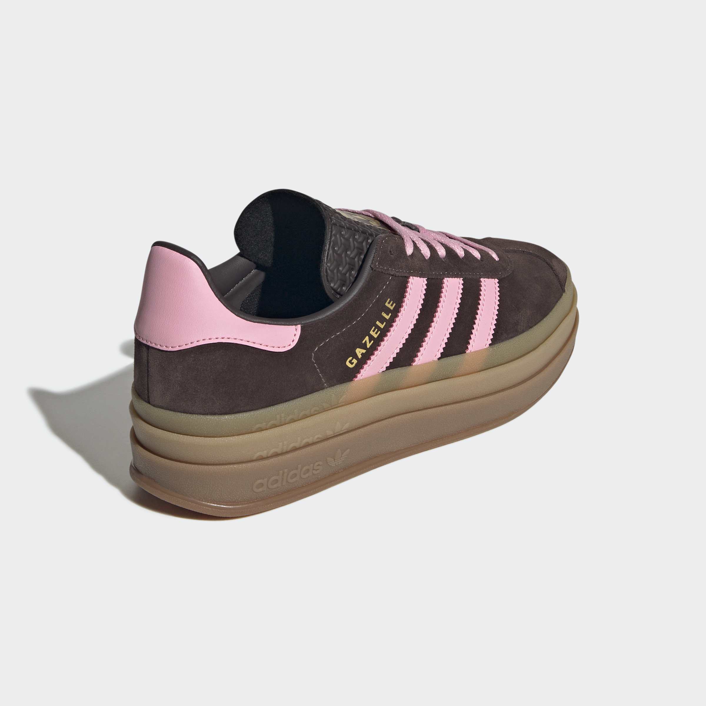 Women's adidas Originals Gazelle Bold Shoes Aurora Coffee