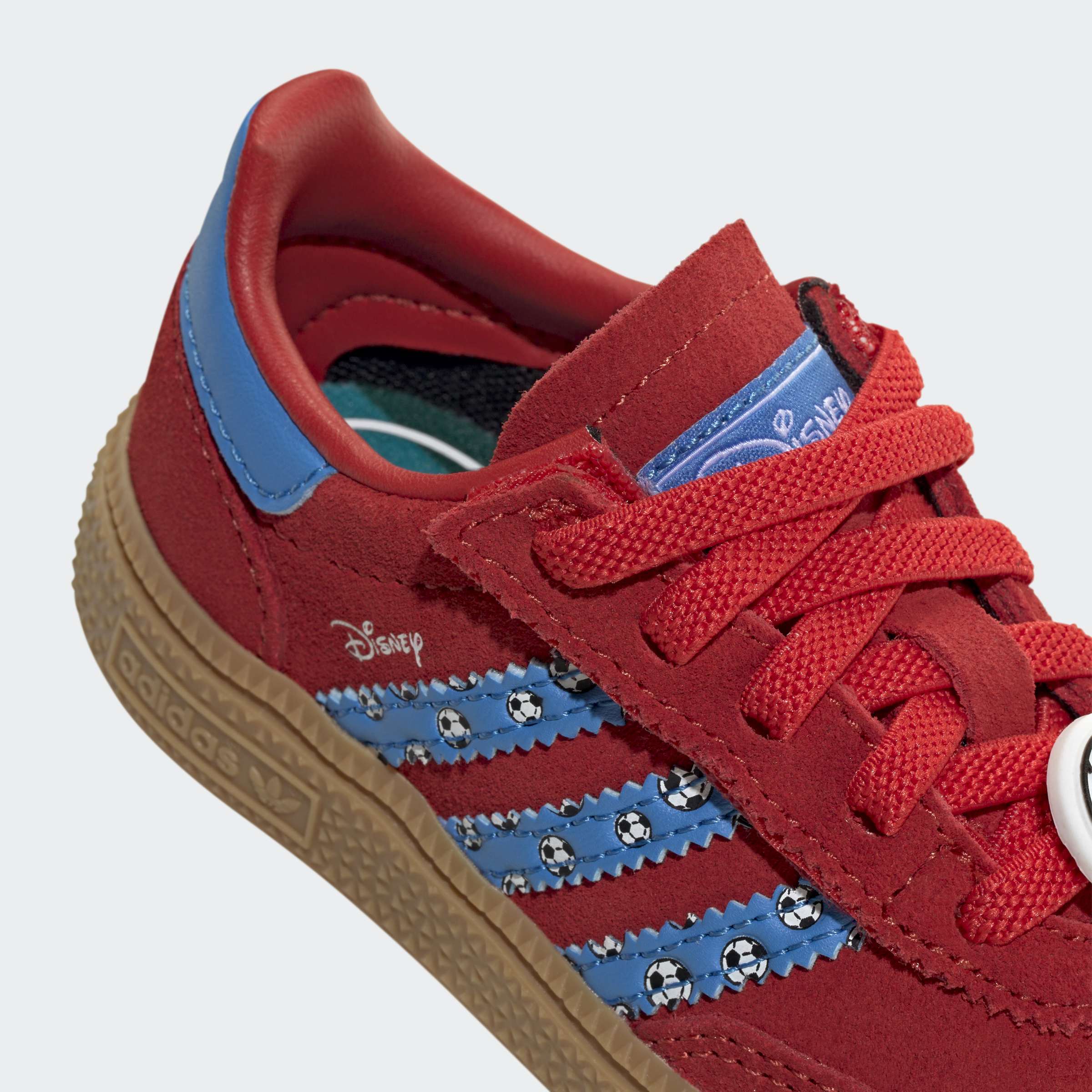 Toddlers adidas Originals Disney Handball Spezial Comfort Closure Elastic Lace Shoes Goofy