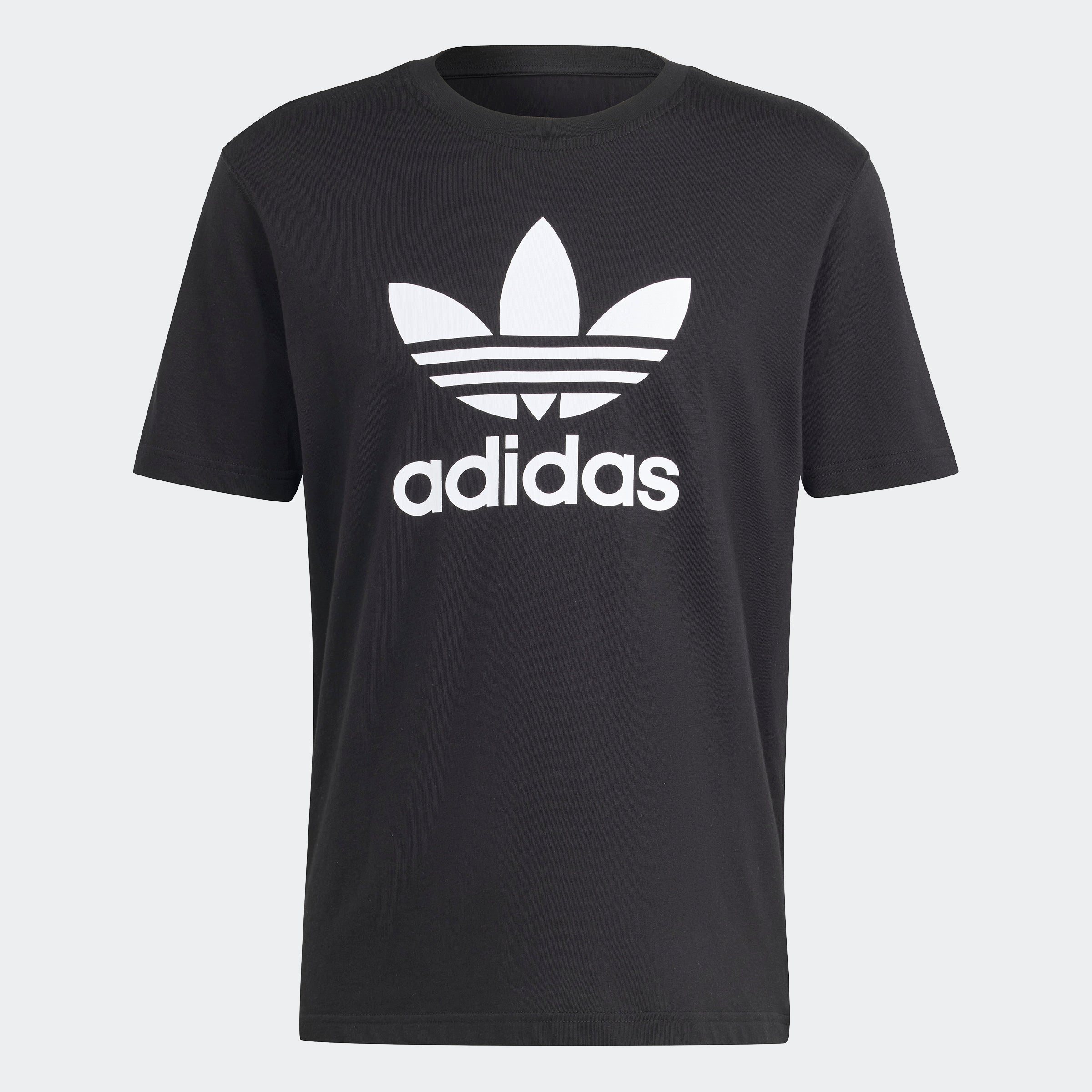 Men’s adidas Originals Adicolor Trefoil Tee Black