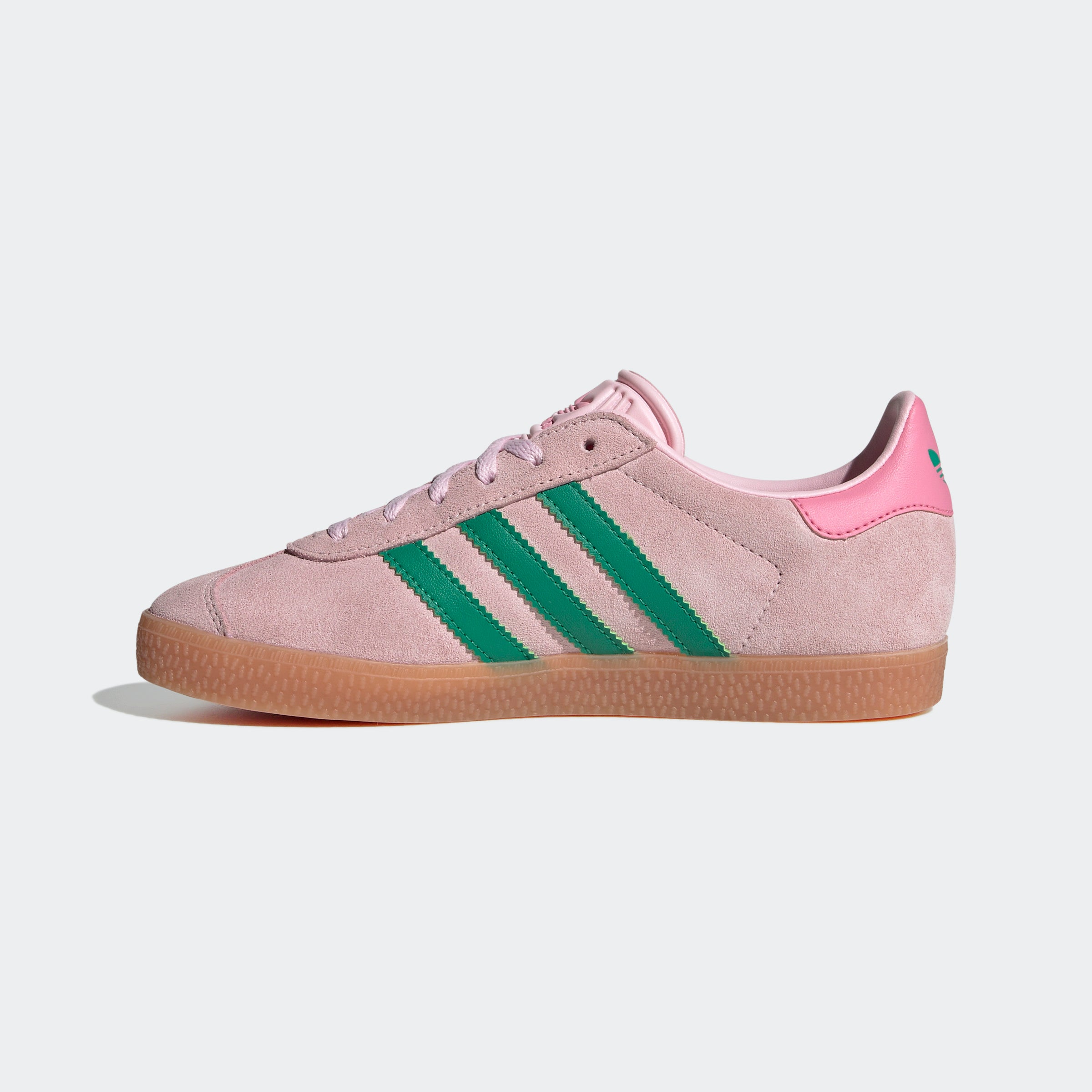 Big Kids adidas Originals Gazelle Shoes Clear Pink