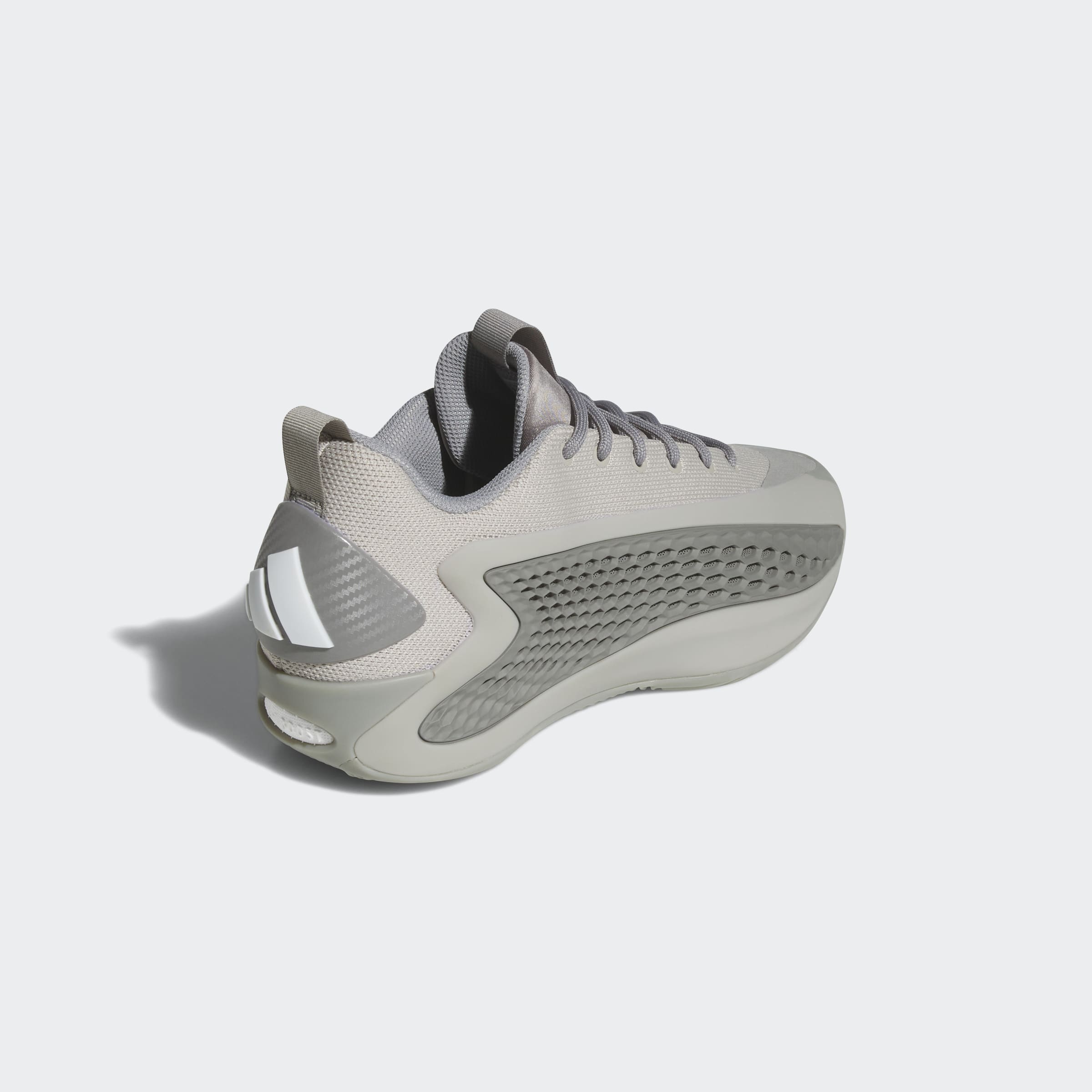 Men's adidas Basketball Anthony Edwards 1 Low Shoes Metal Grey / Dove Grey