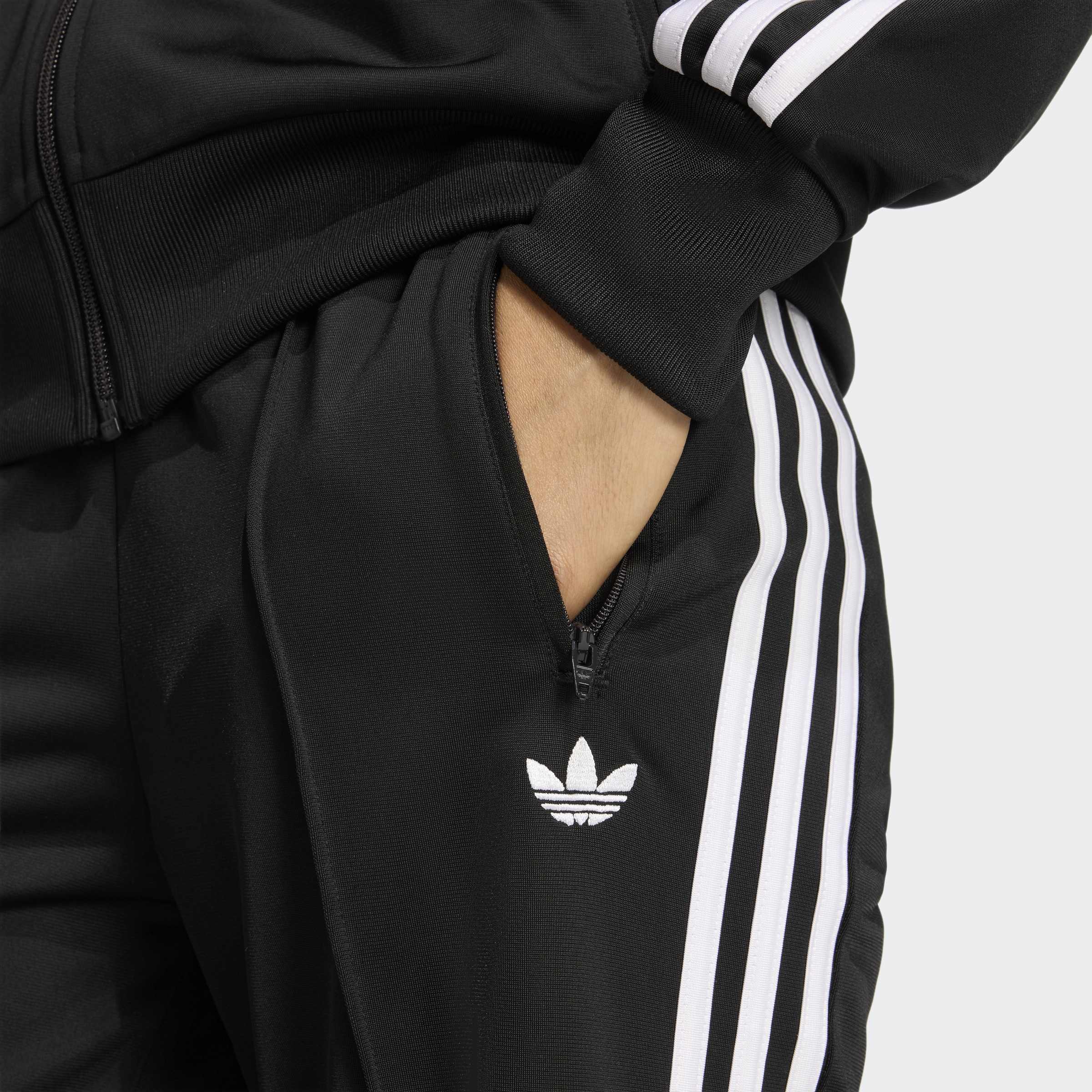 Women's adidas Originals Firebird Classic Track Pants Black/White